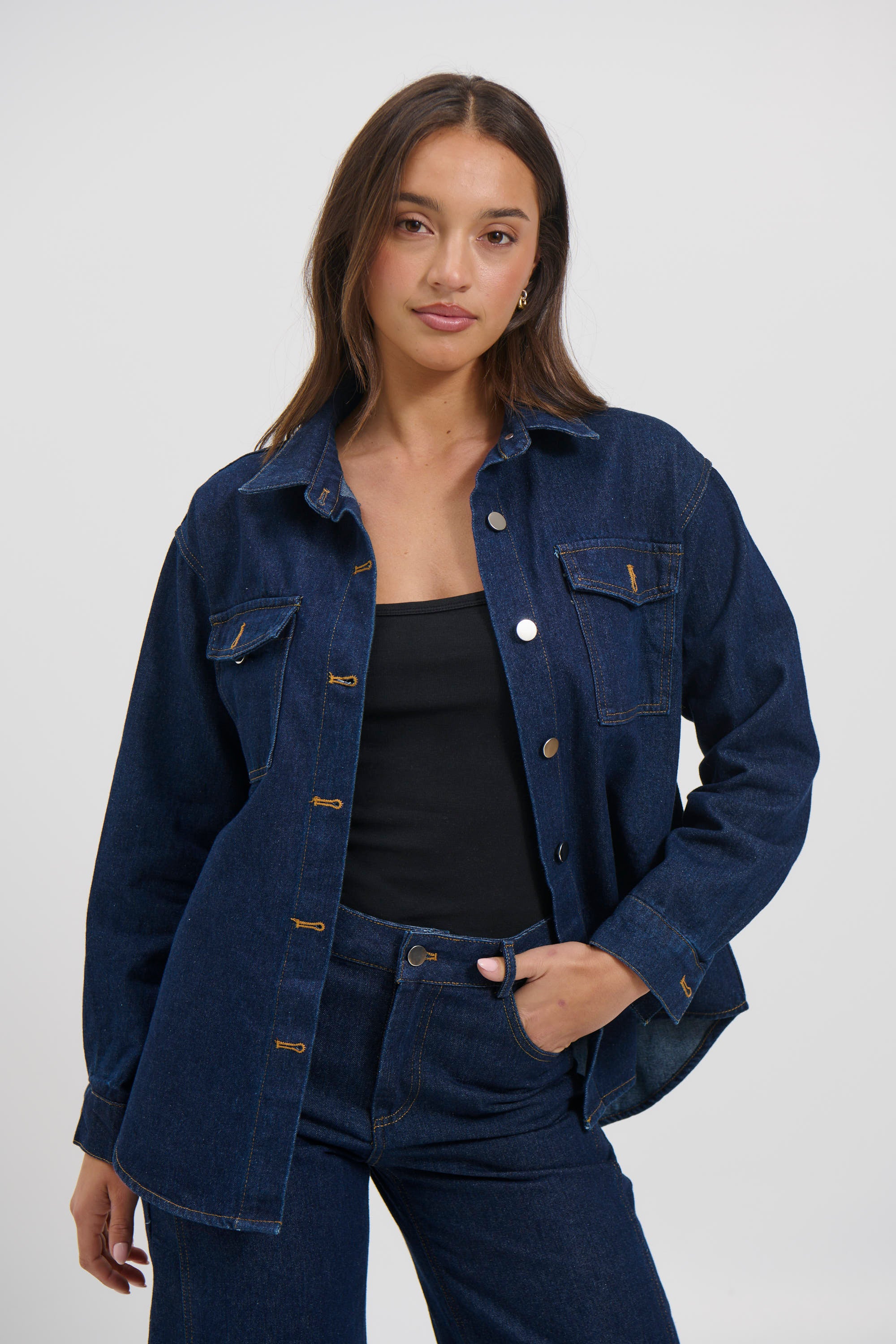 Lucinda Denim Shirt Indigo