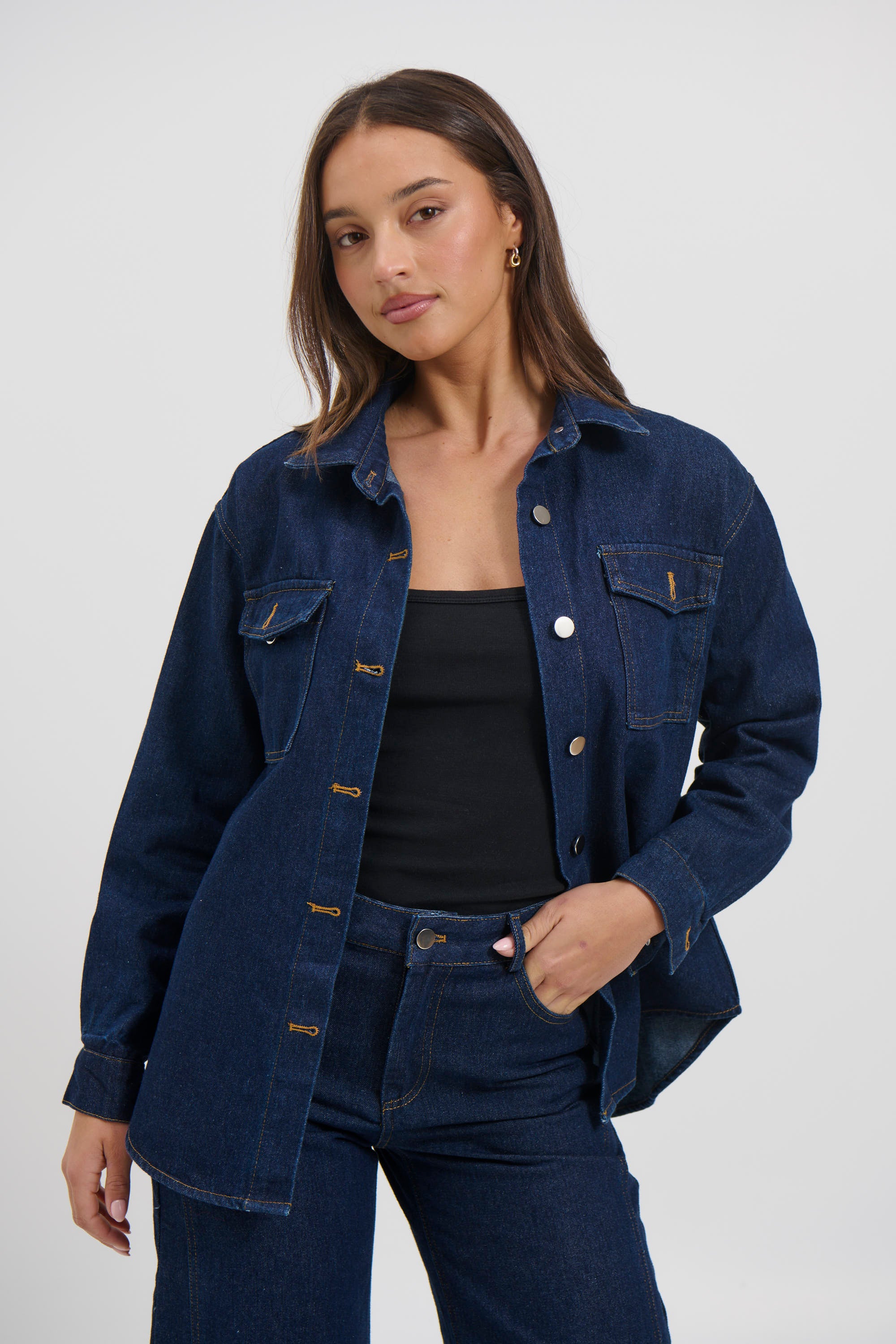 Lucinda Denim Shirt Indigo