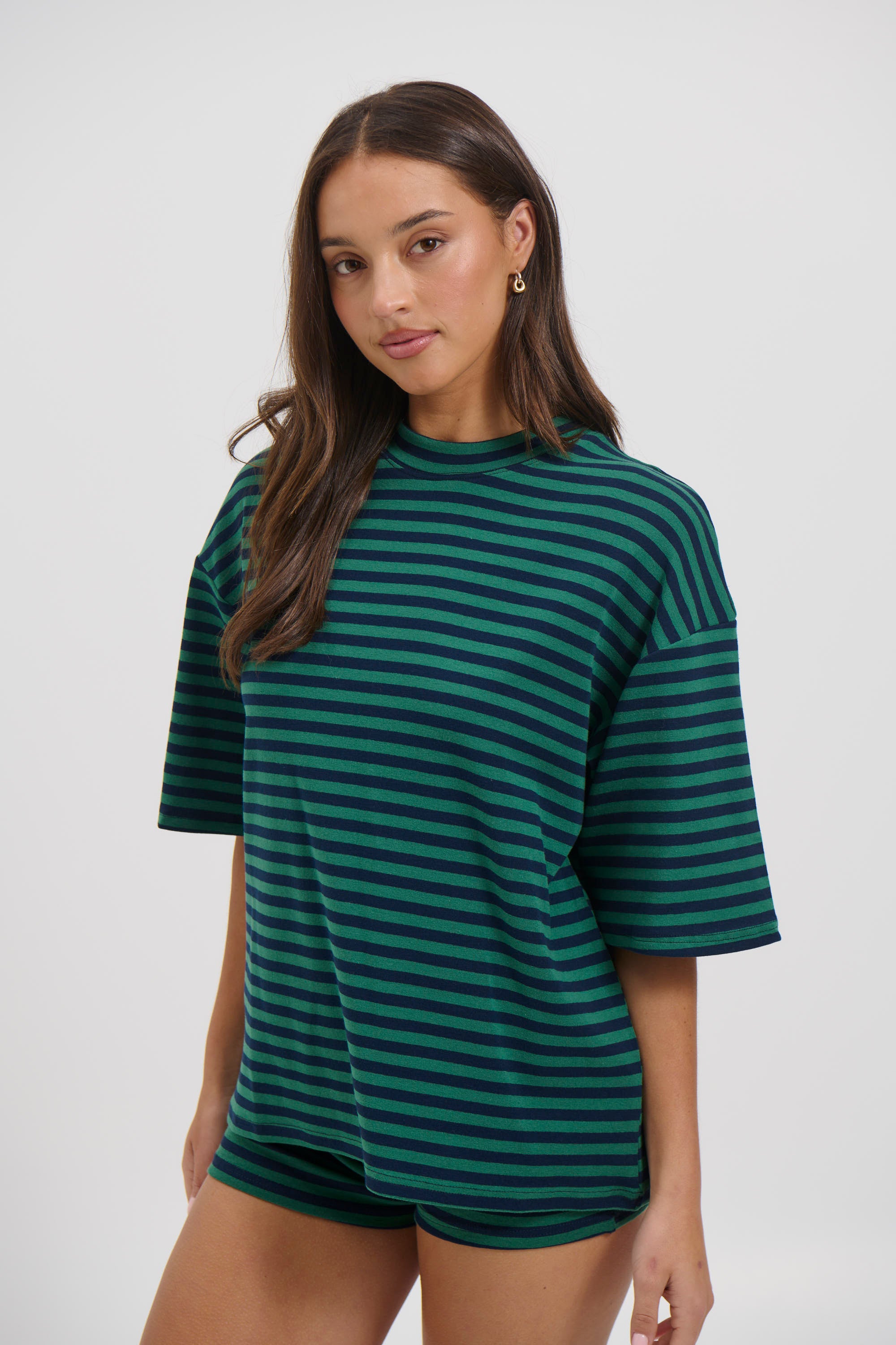 Charlene Oversized Tee Teal
