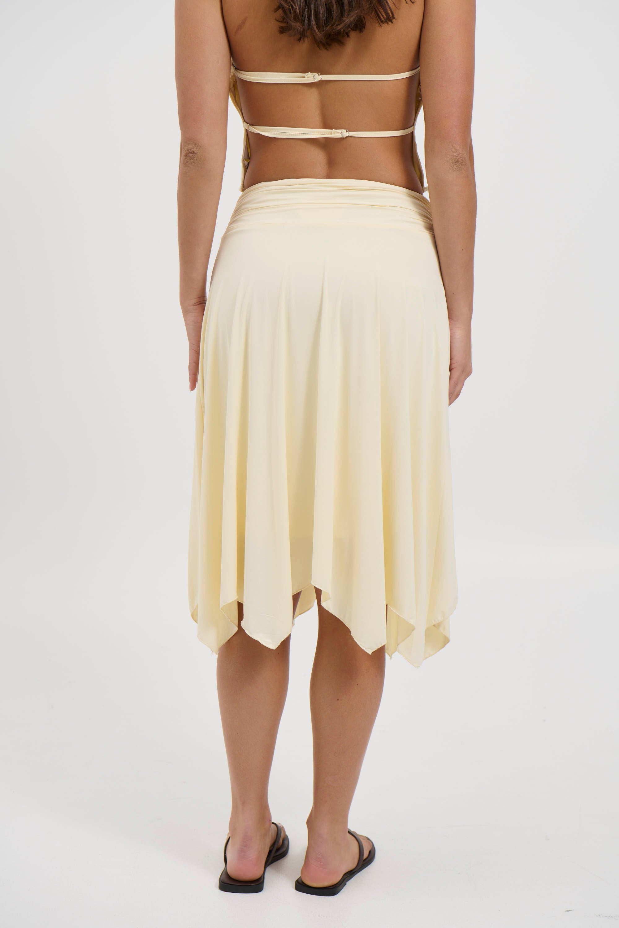 Adeline Midi Skirt Butter