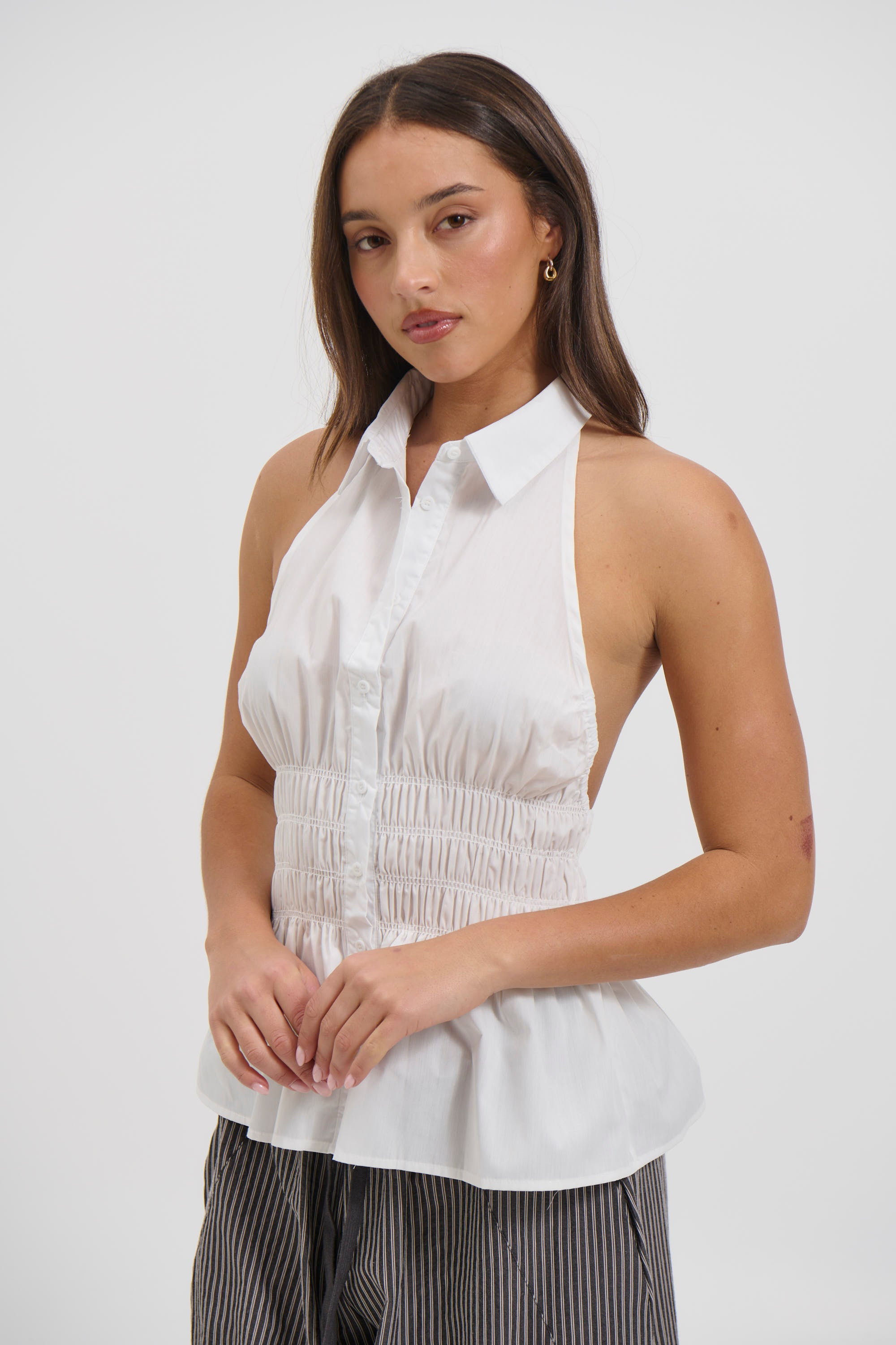 Kristal Top White