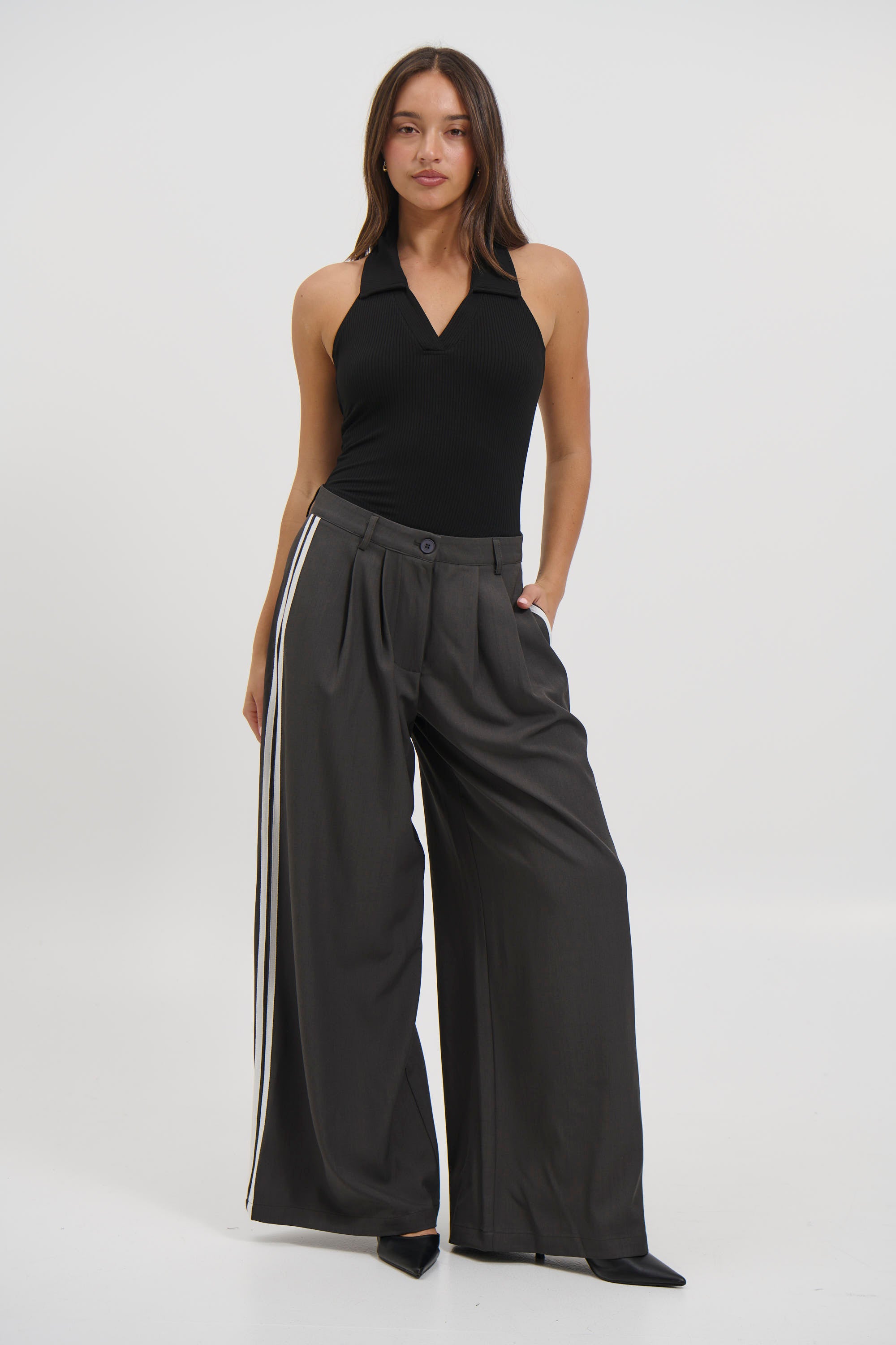 Elio Bodysuit Black