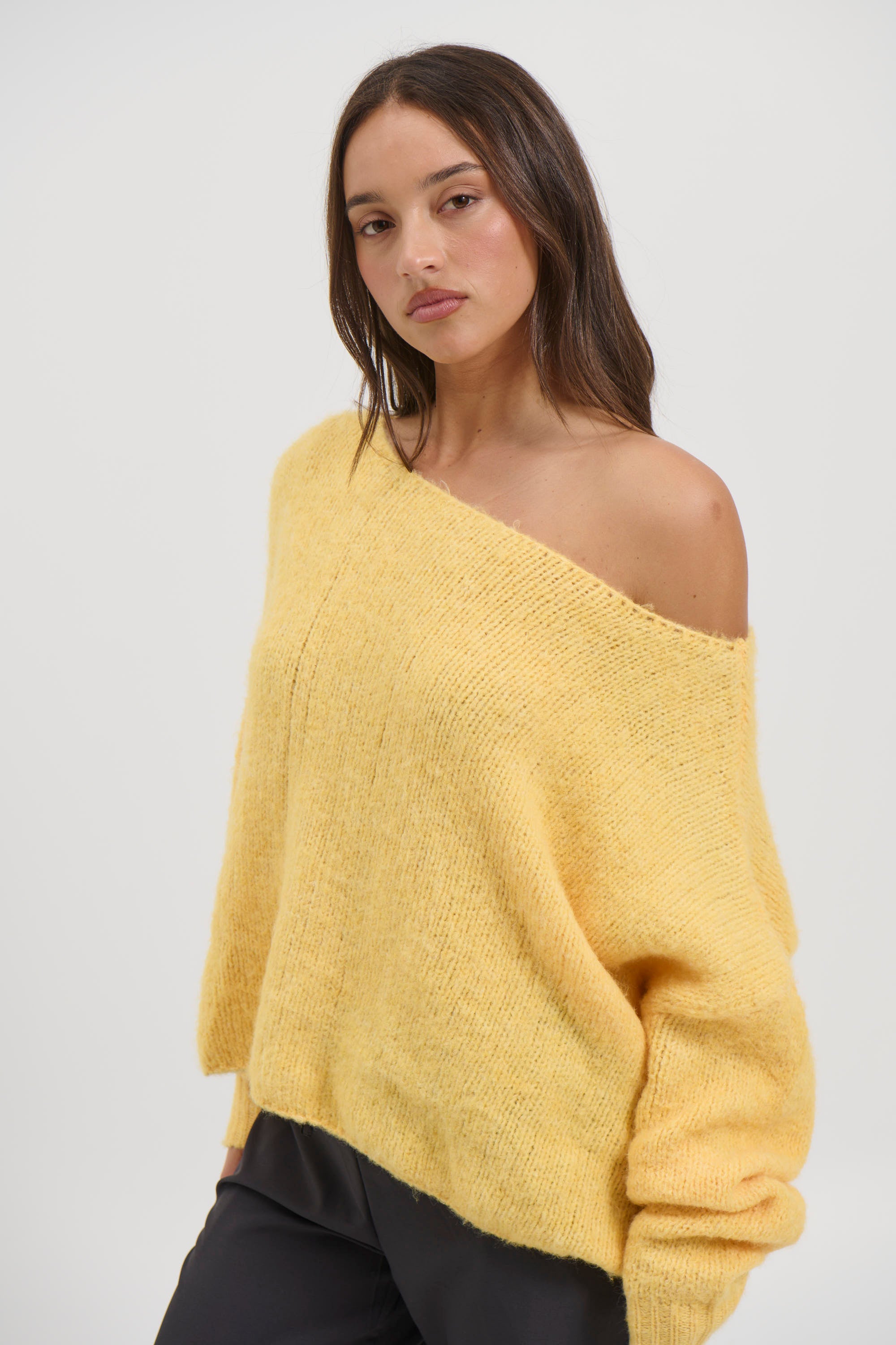 Louise Knit Lemon