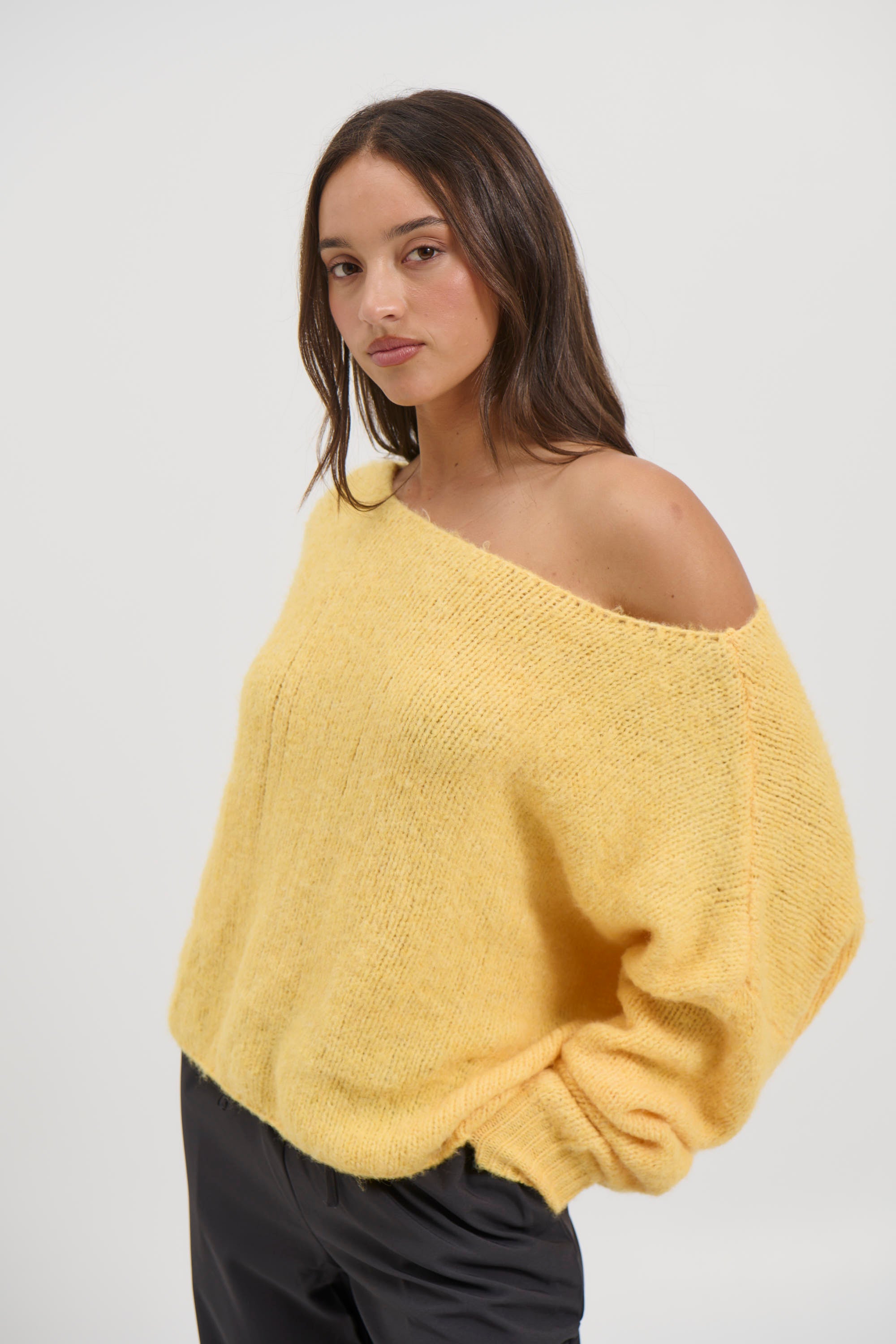 Louise Knit Lemon