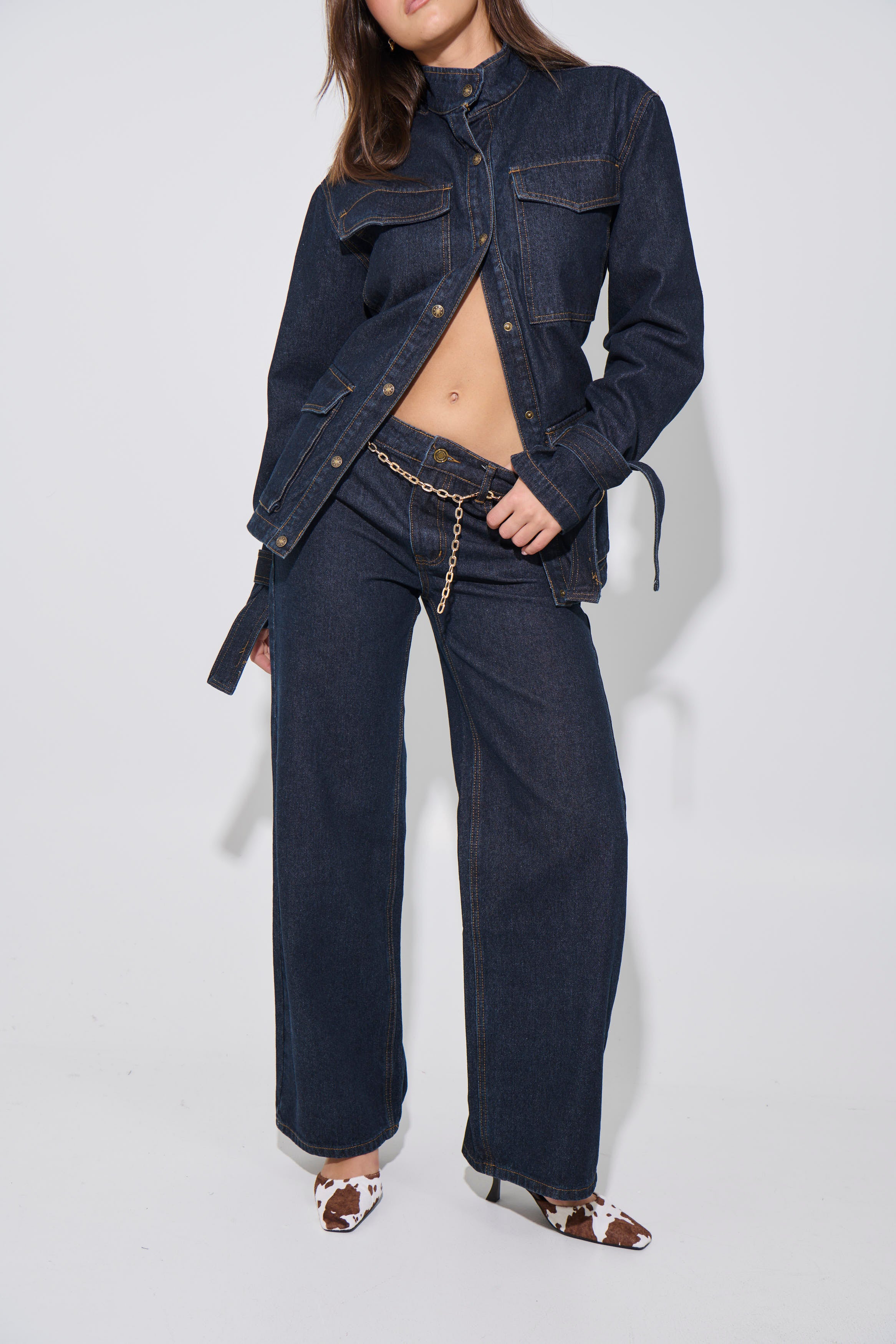 Rising Jean Indigo