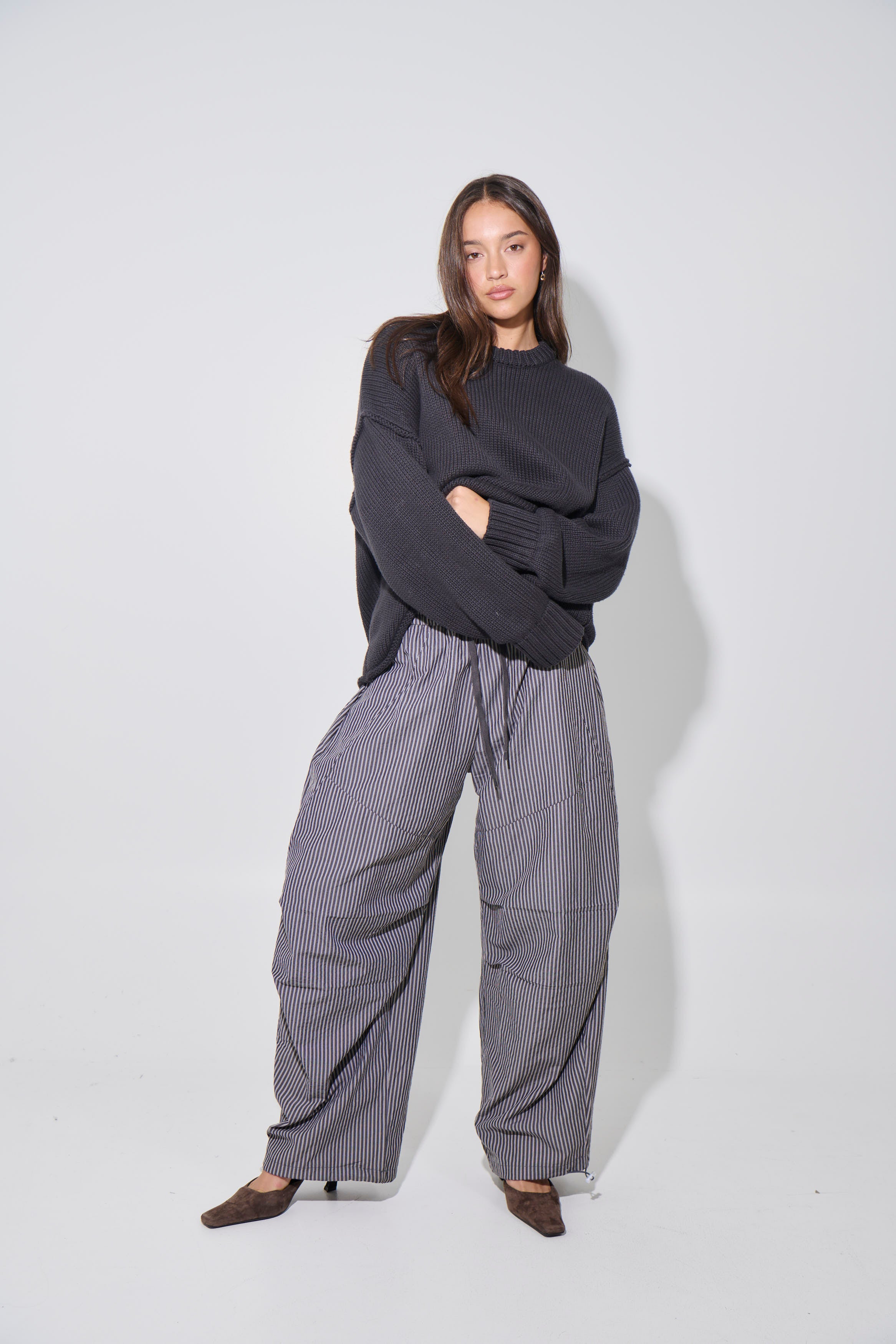 Nikova Knit Jumper Navy