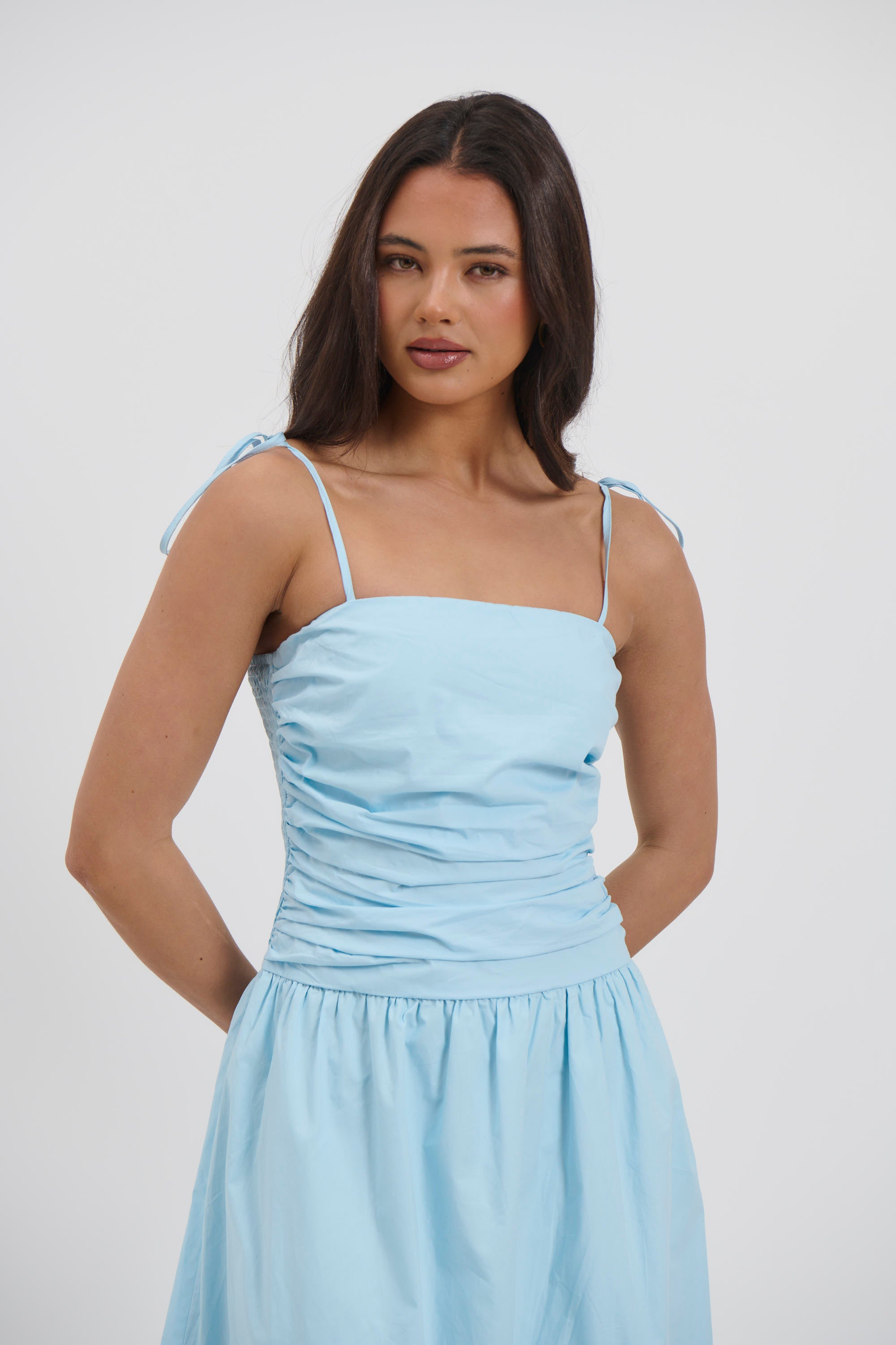 Liberty Maxi Dress Sky