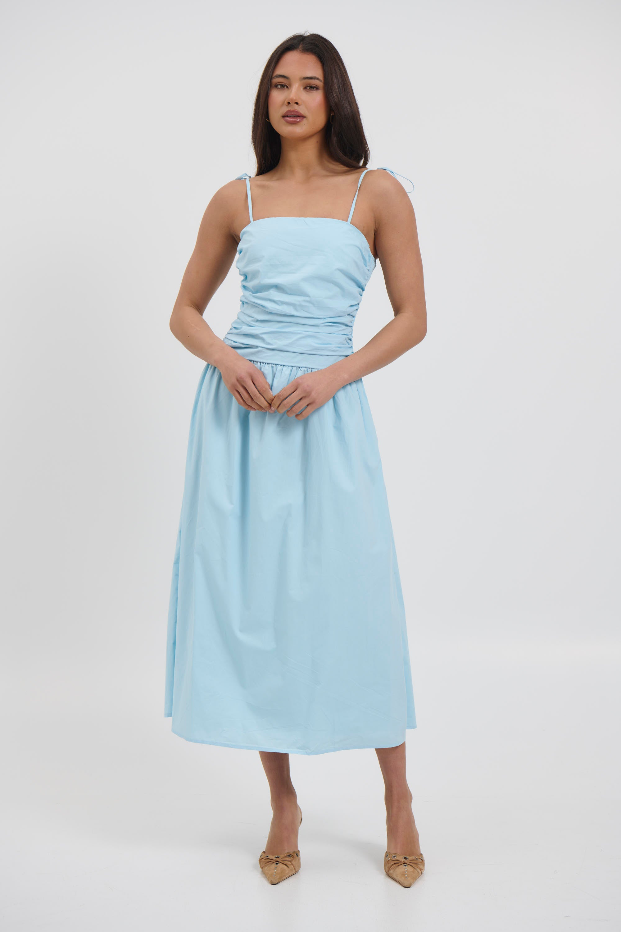 Liberty Maxi Dress Sky