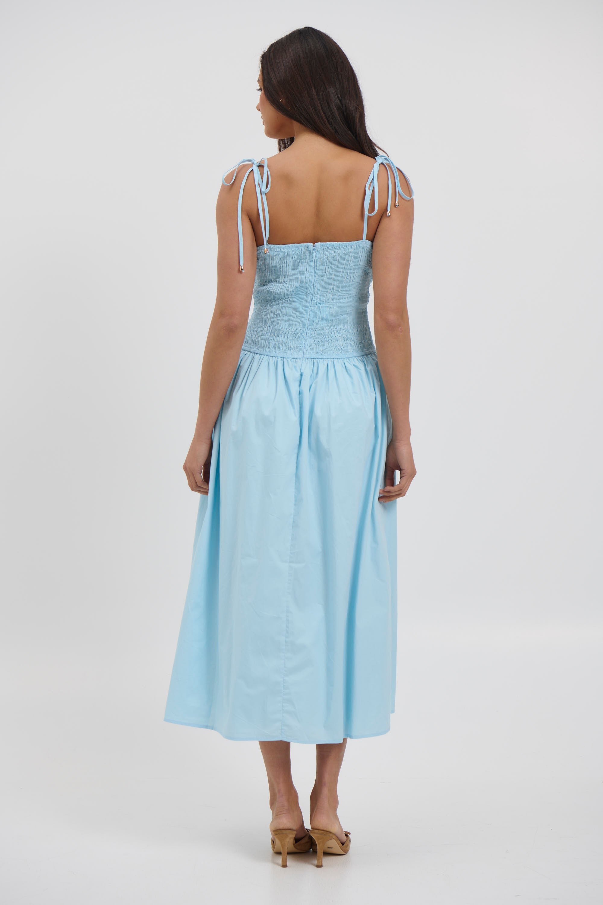 Liberty Maxi Dress Sky