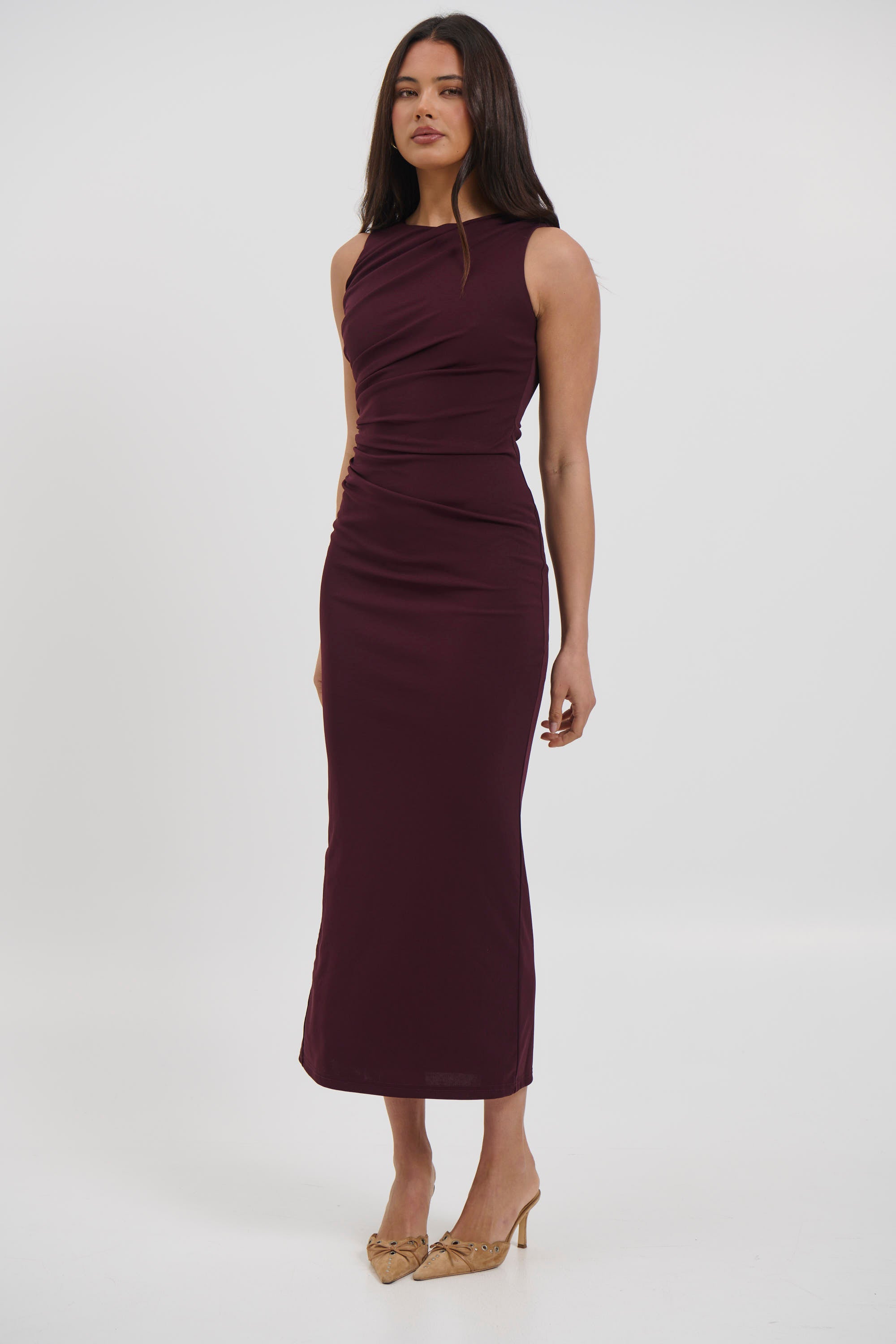 Avery Maxi Dress Plum