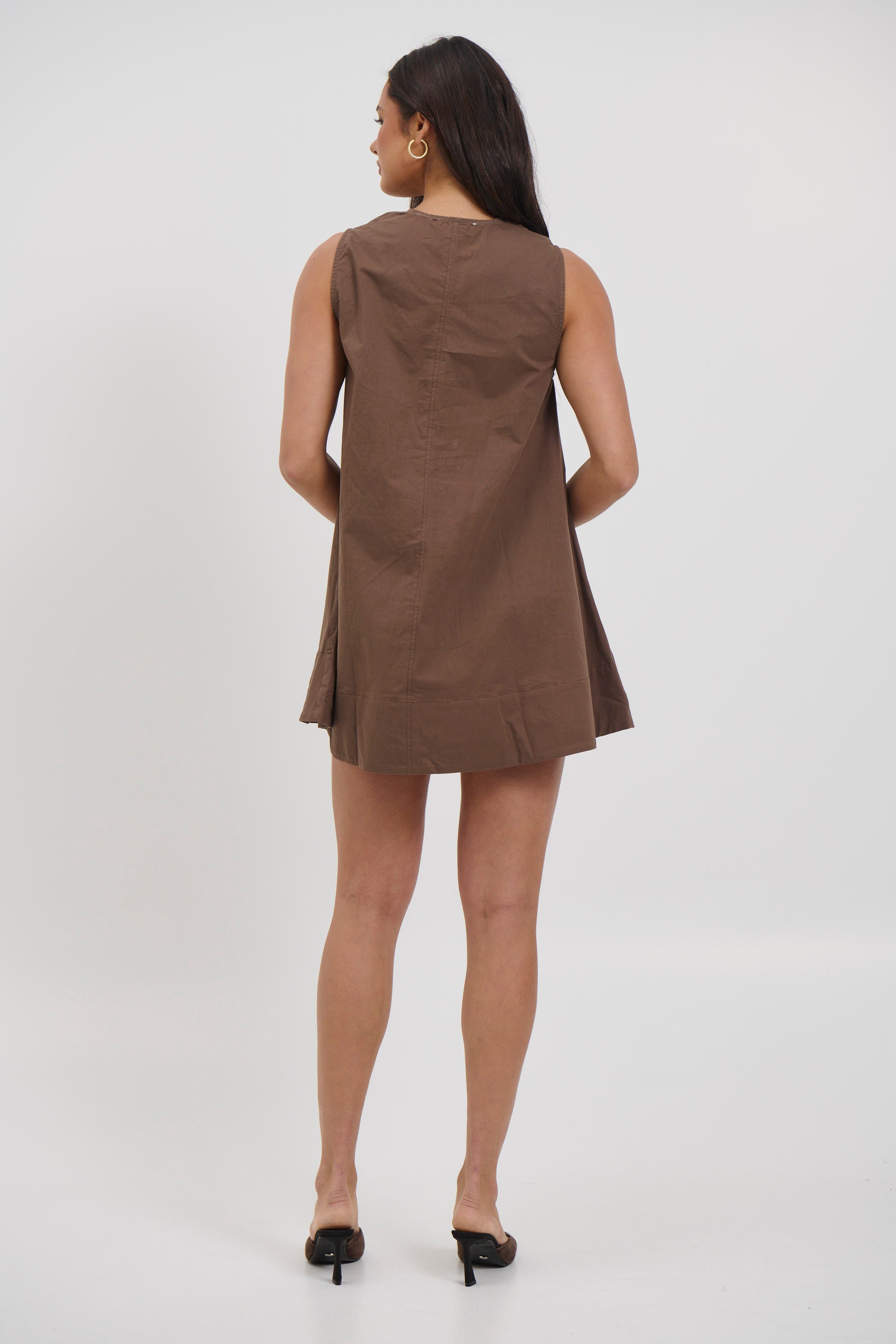 Sydney Mini Dress Chocolate