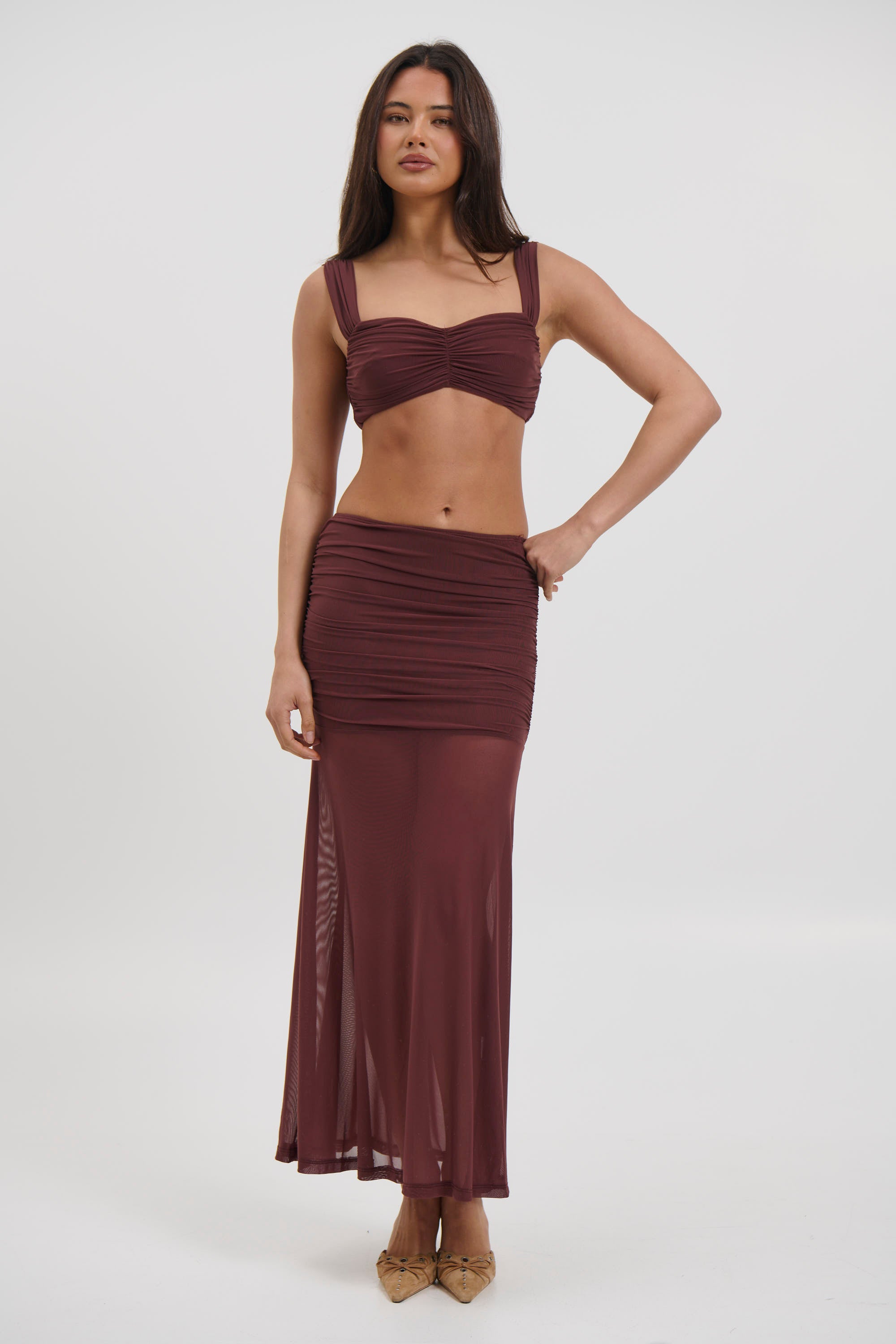 Bruno Skirt Chocolate