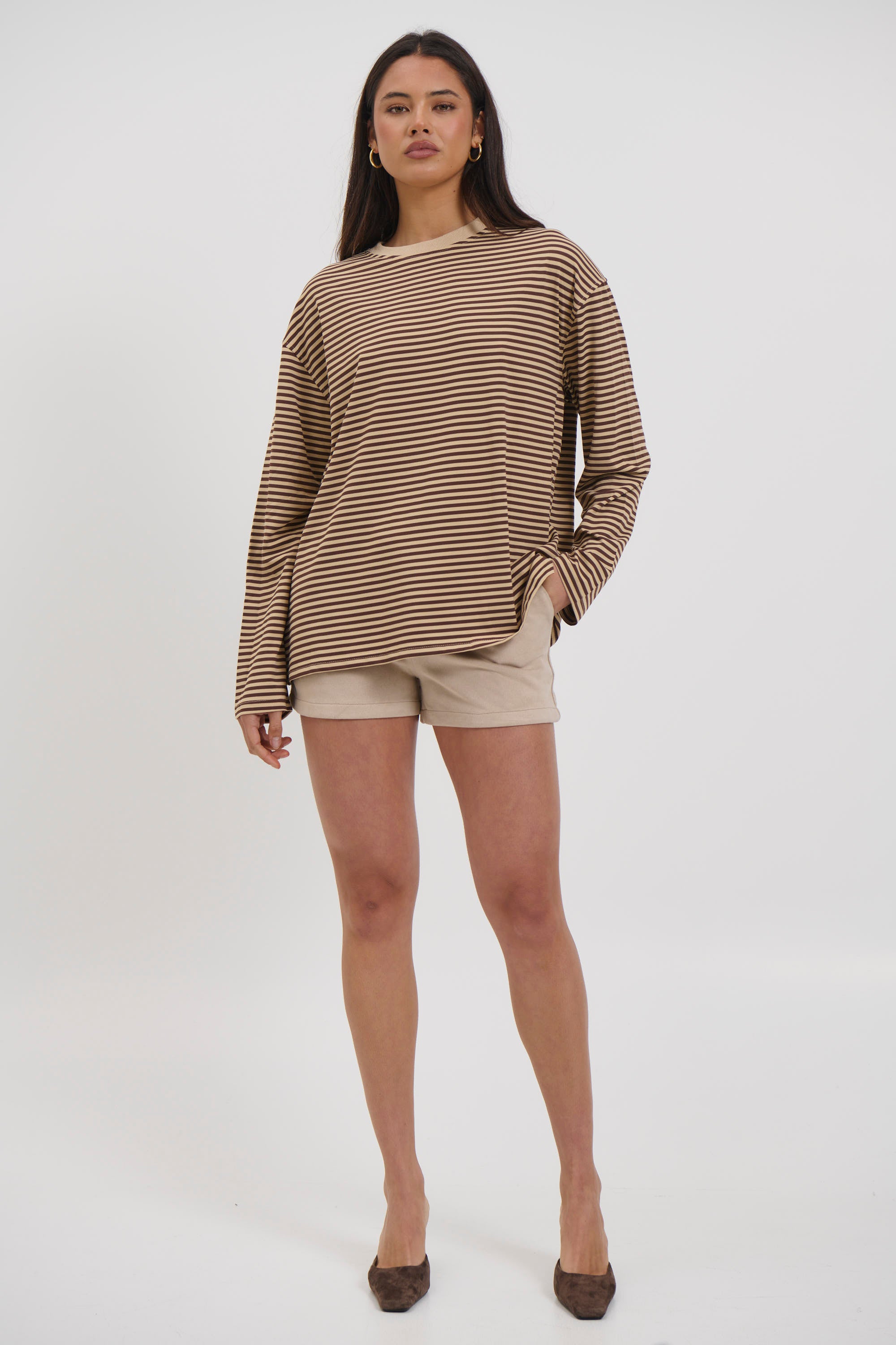 Asher Long Sleeve Latte