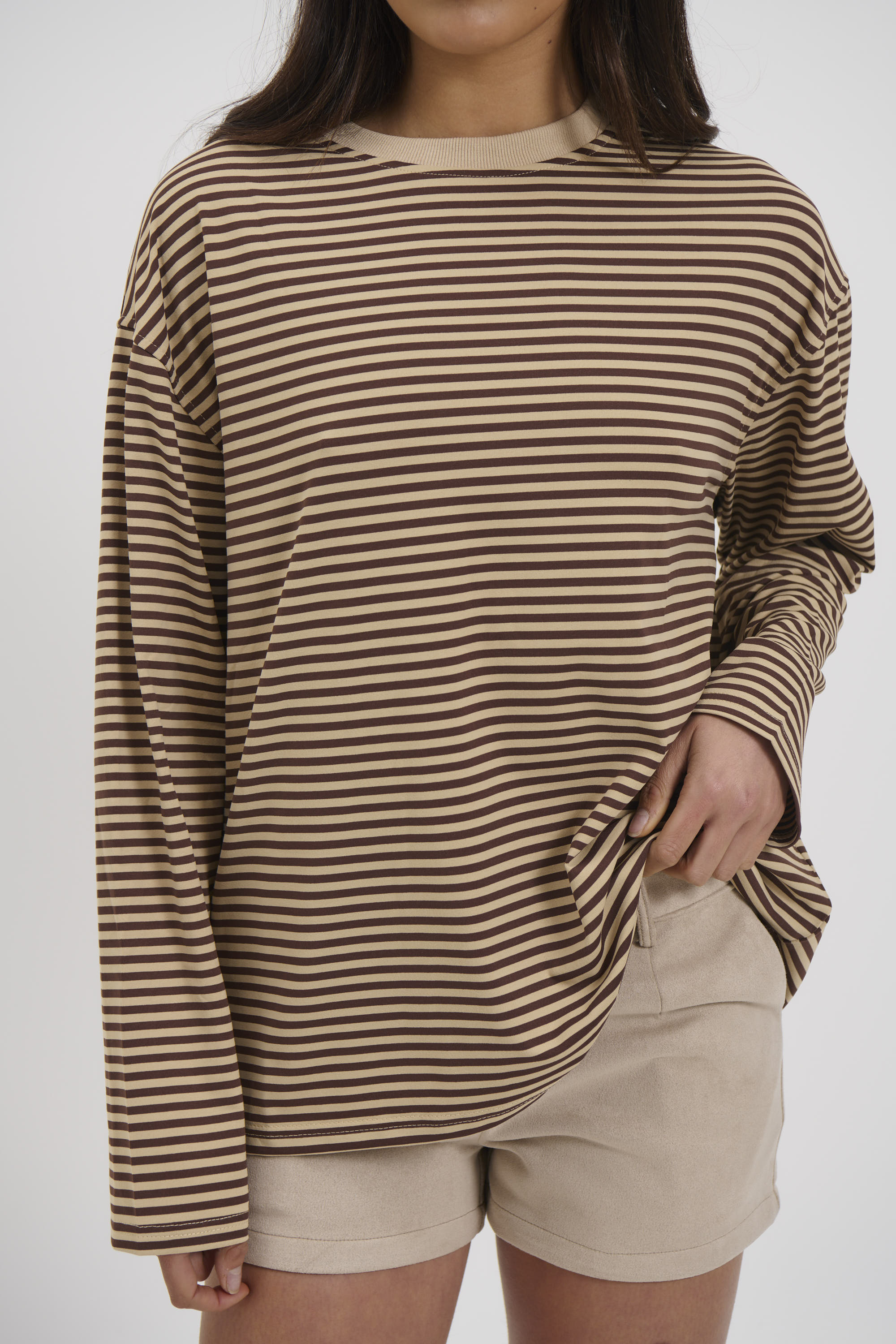 Asher Long Sleeve Latte
