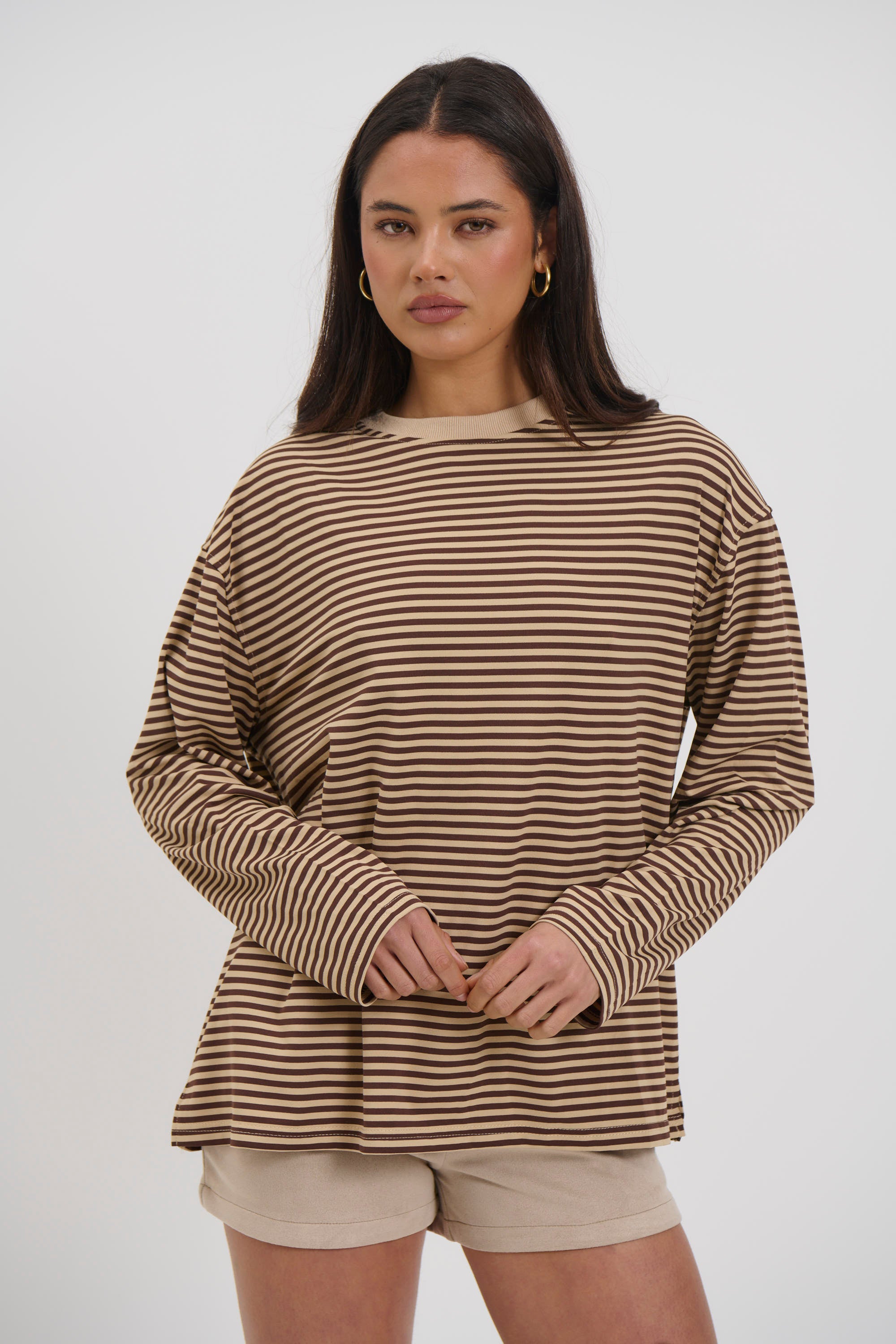 Asher Long Sleeve Latte