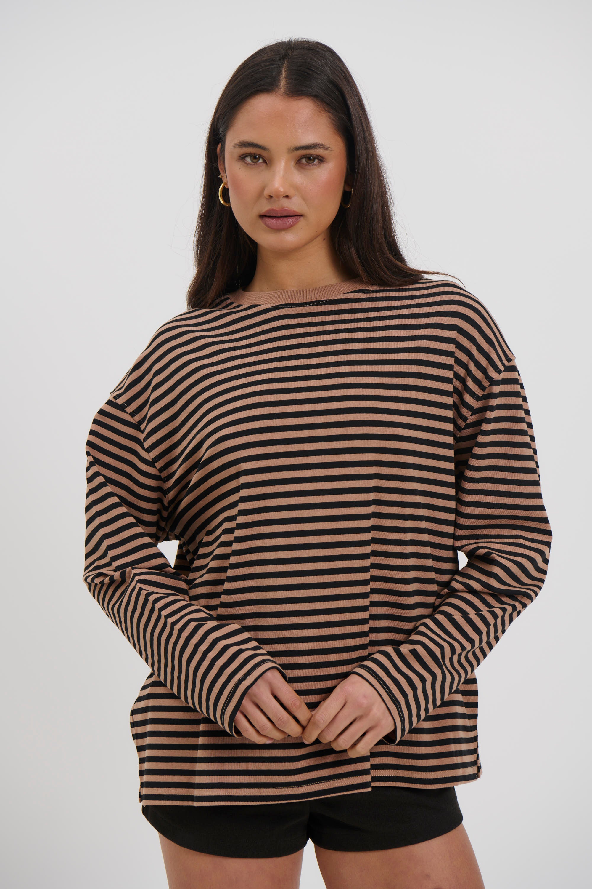 Asher Long Sleeve Mocha