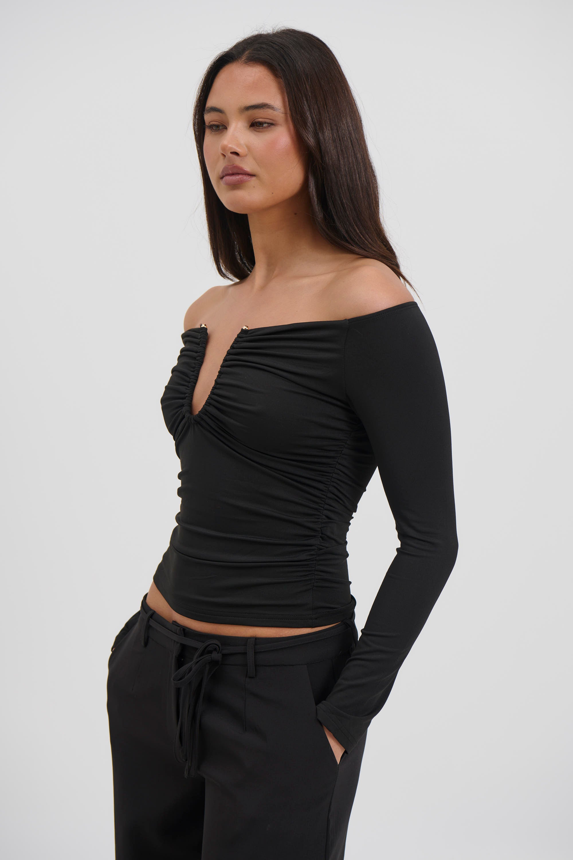 Gisella Top Black