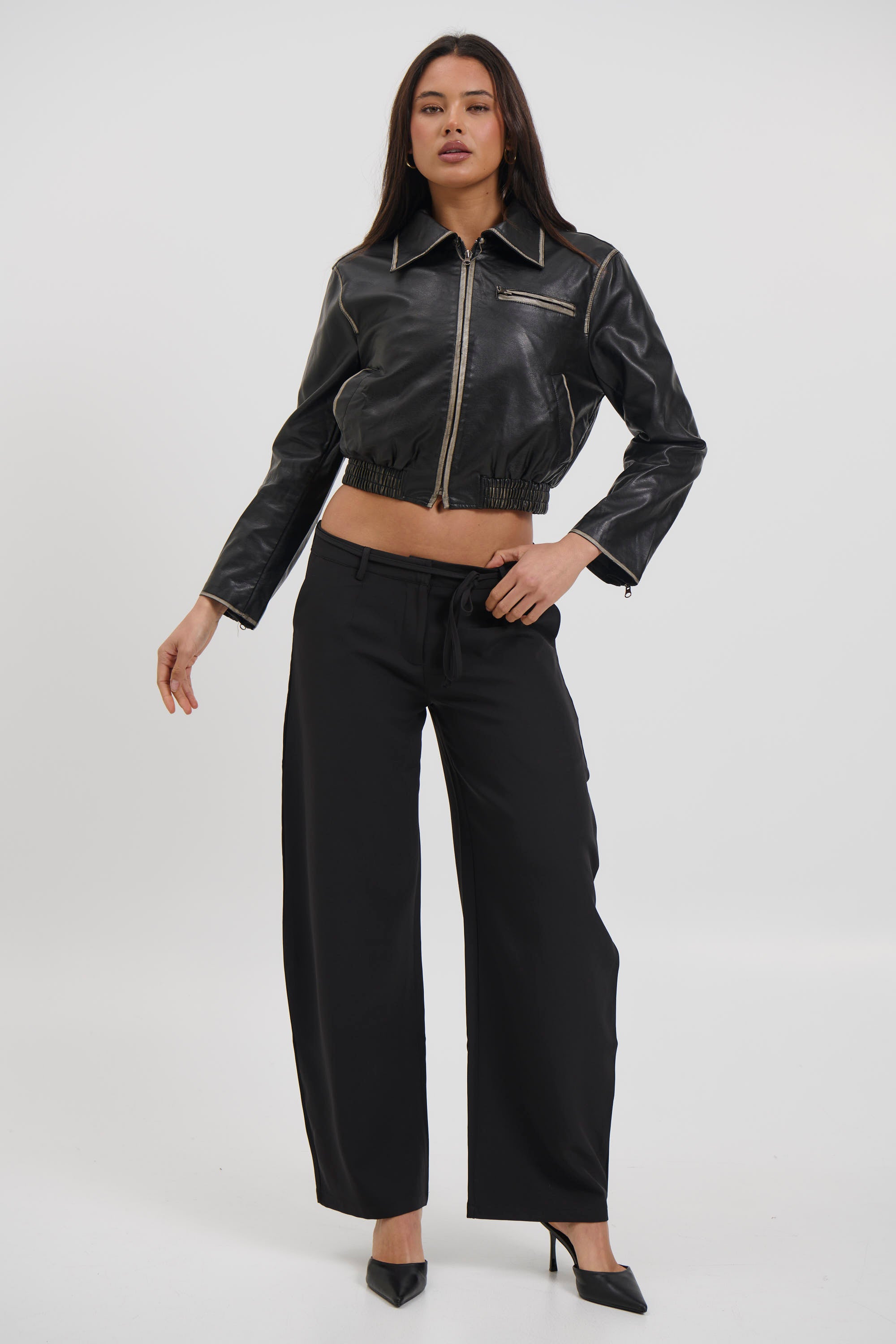Amelie Jacket Washed Black
