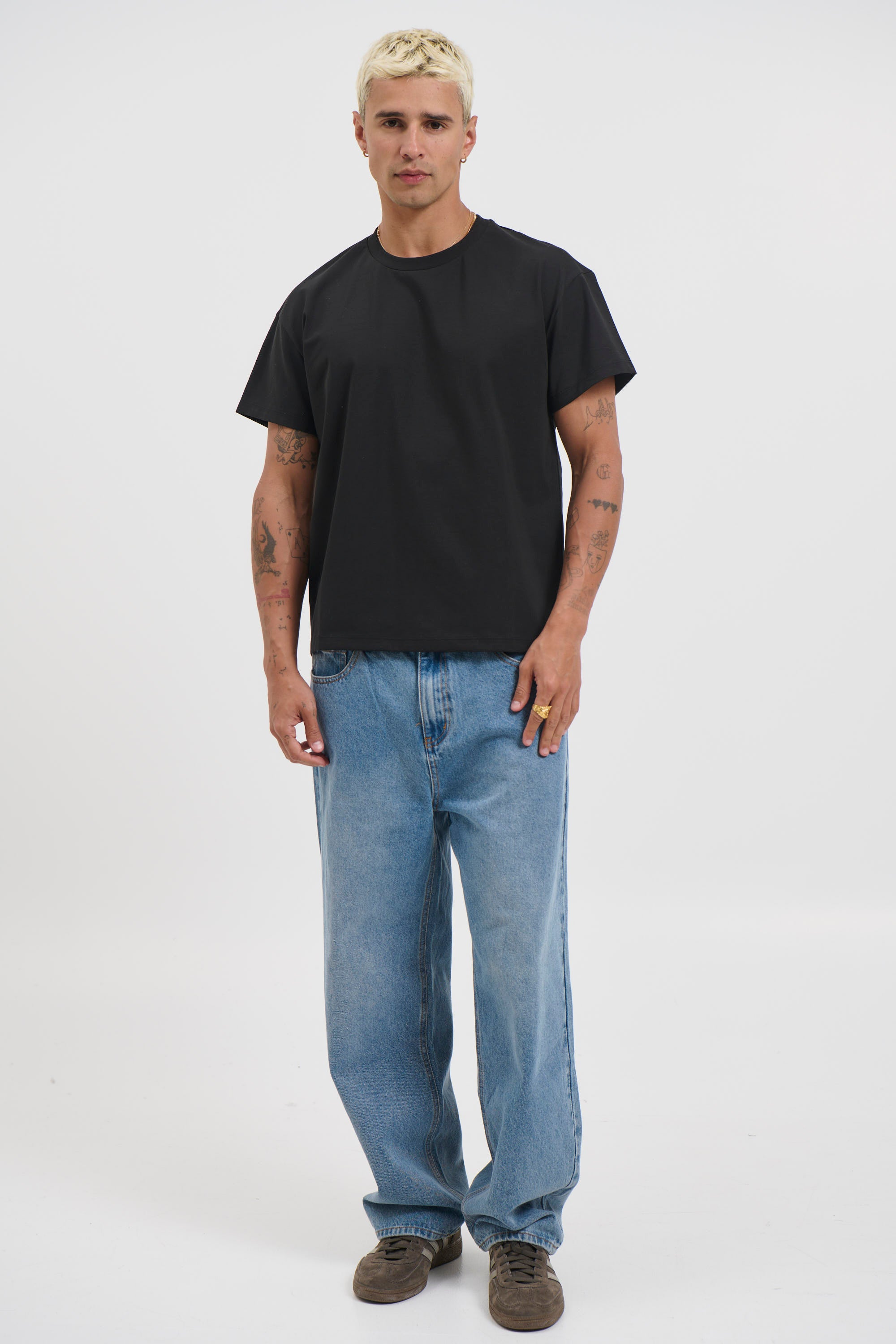 Louis Baggy Denim Blue