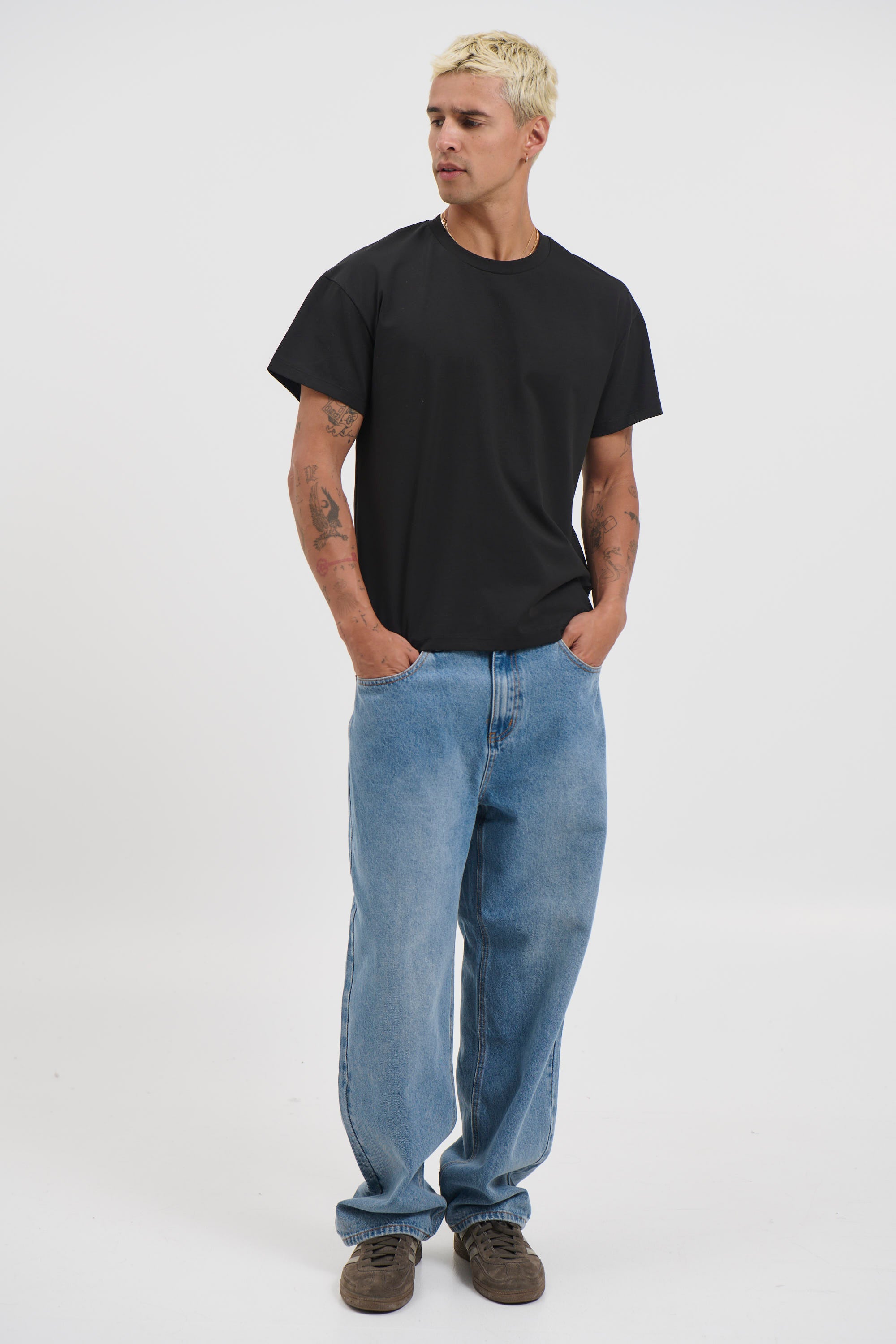 Louis Baggy Denim Blue