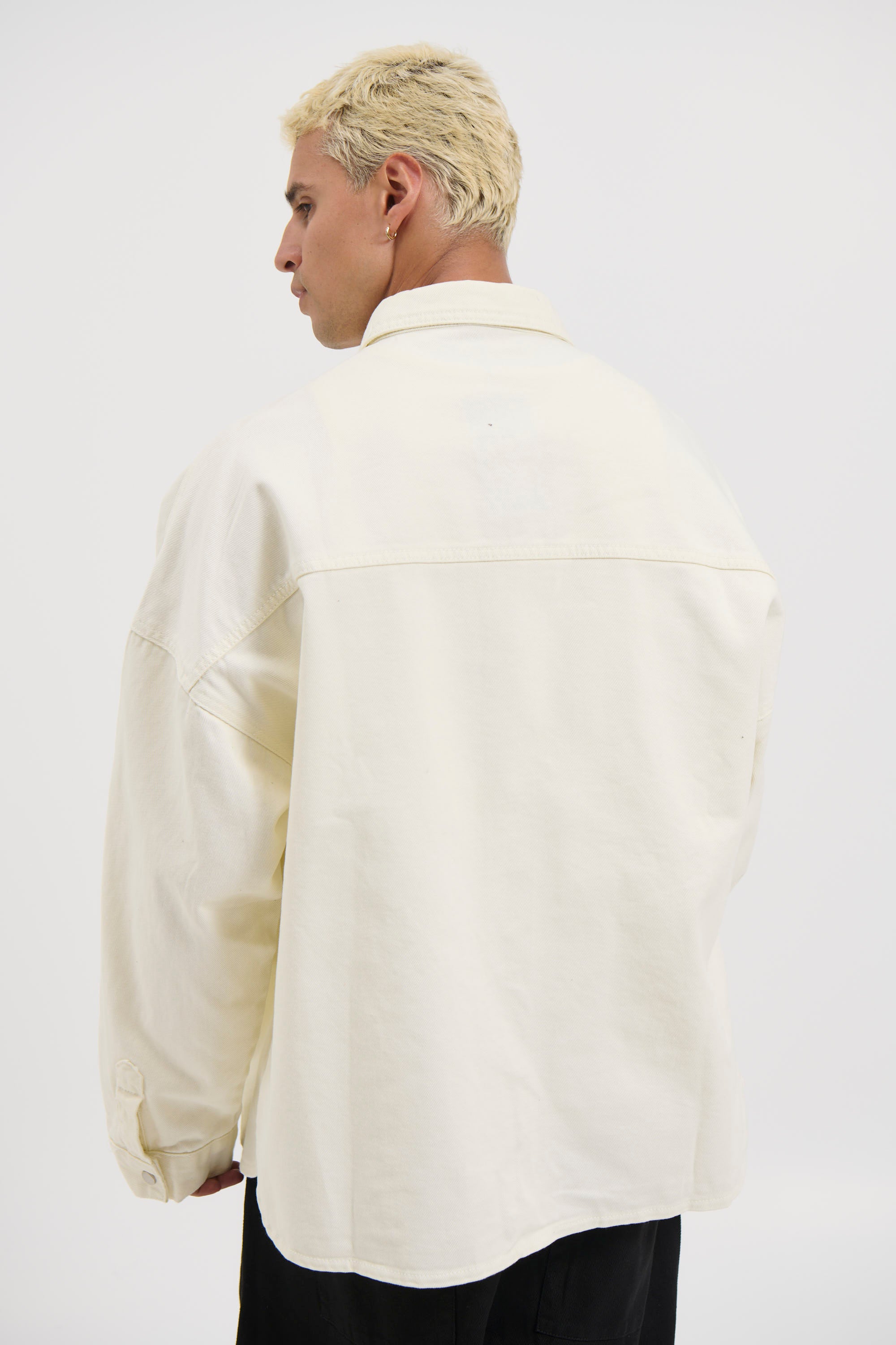 Heavyweight Denim Shirt Ivory