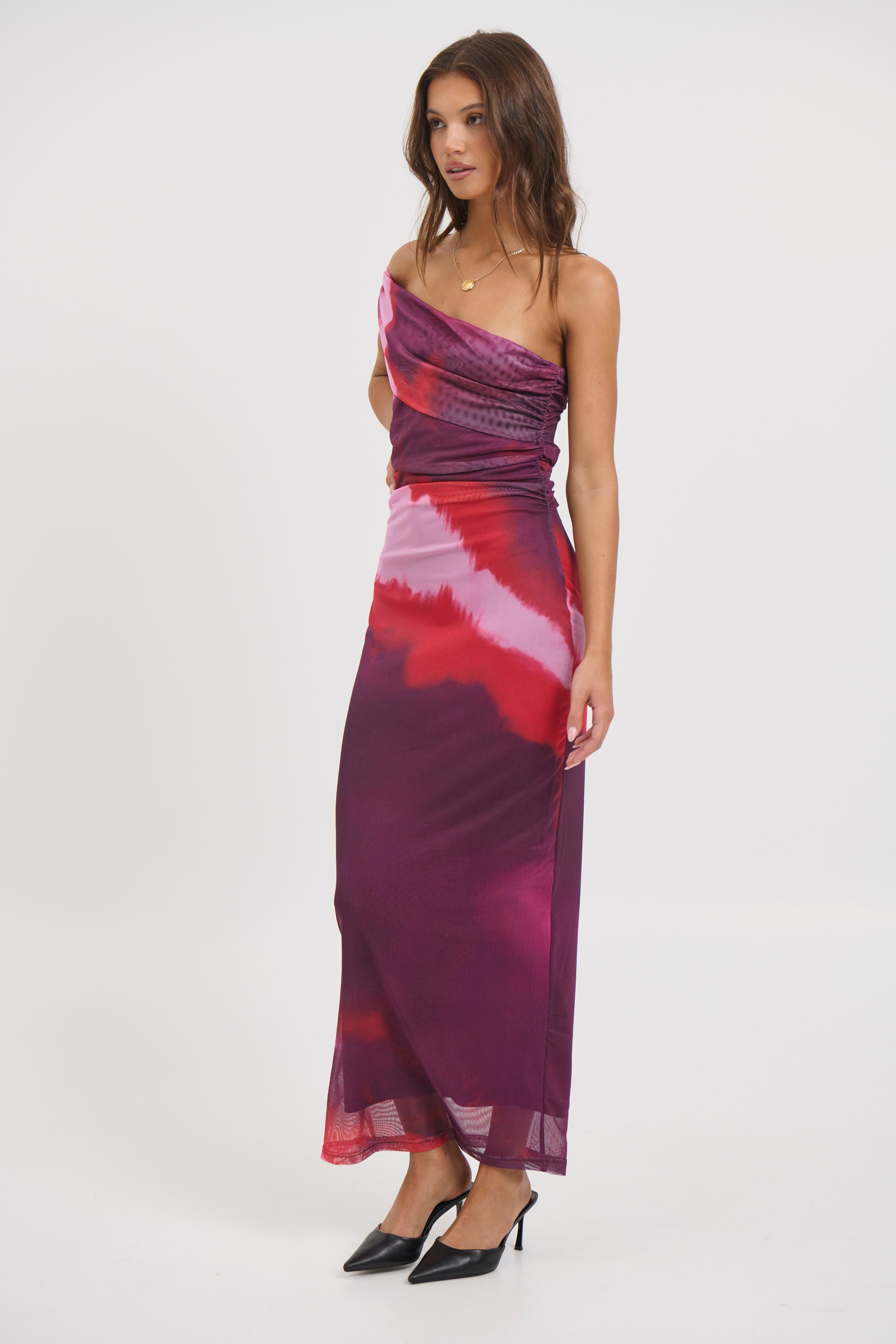 Paros Maxi Dress Berry
