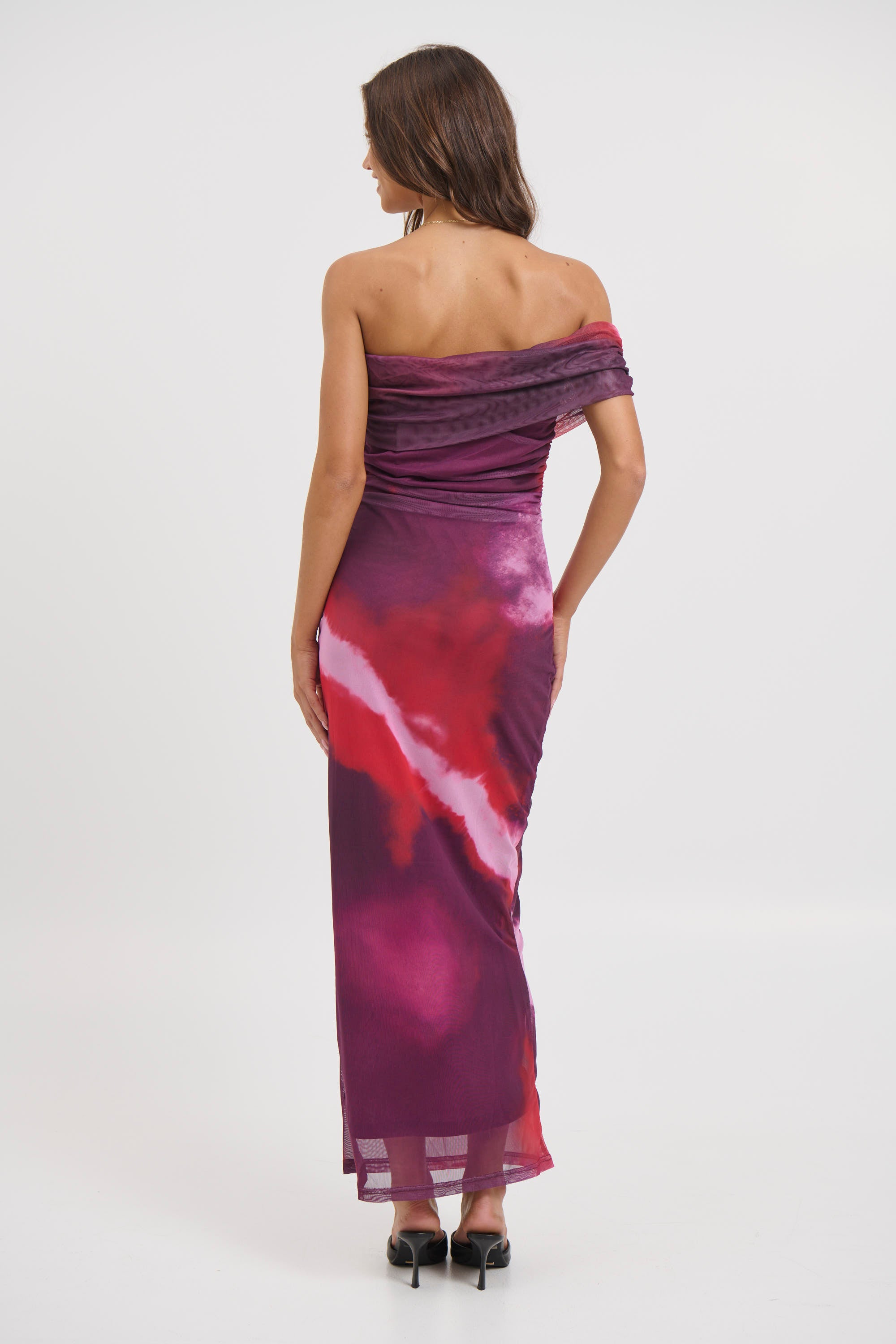 Paros Maxi Dress Berry