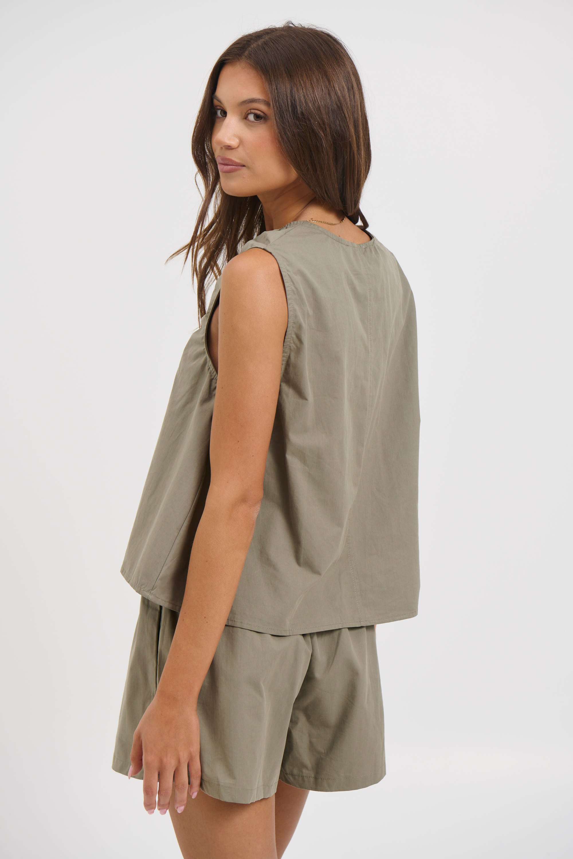 Kyla Top Khaki