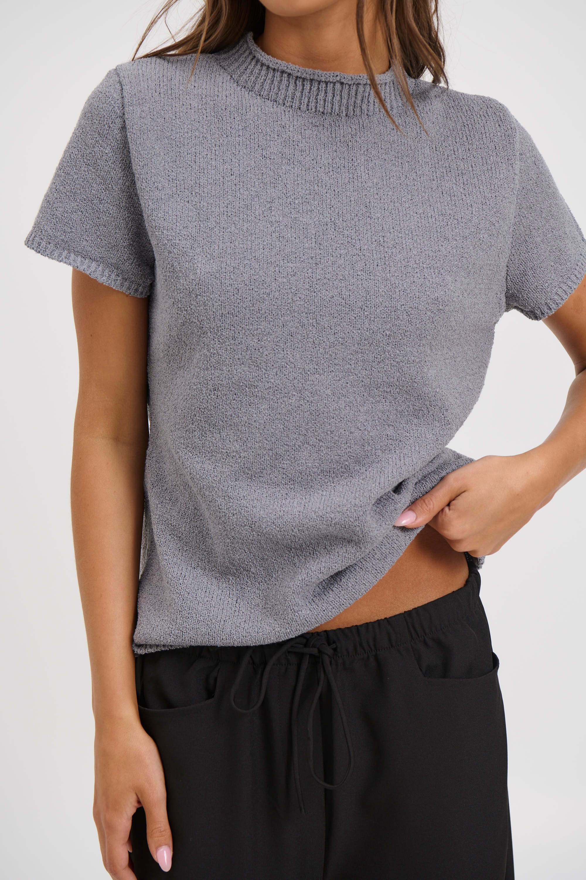 Effy Top Slate