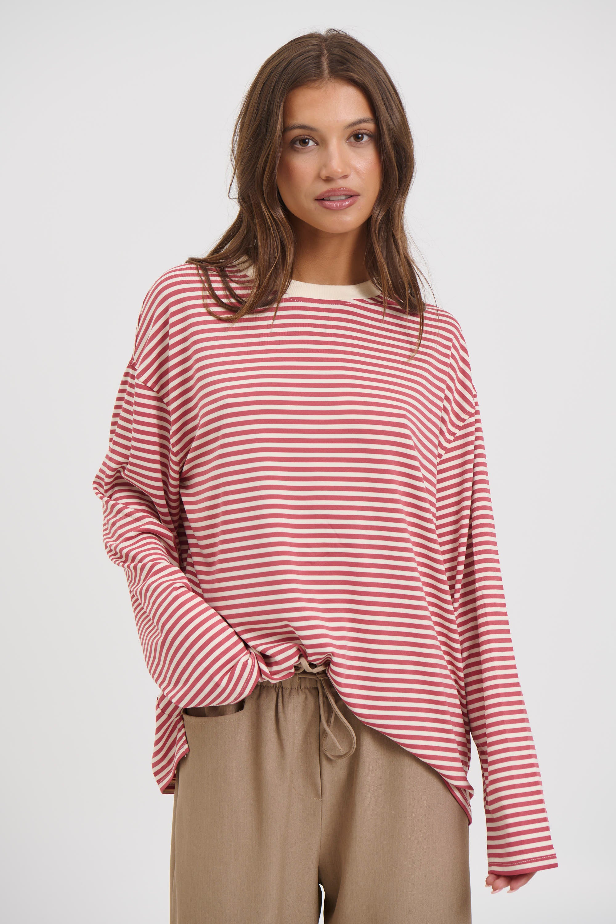 Asher Long Sleeve Berry