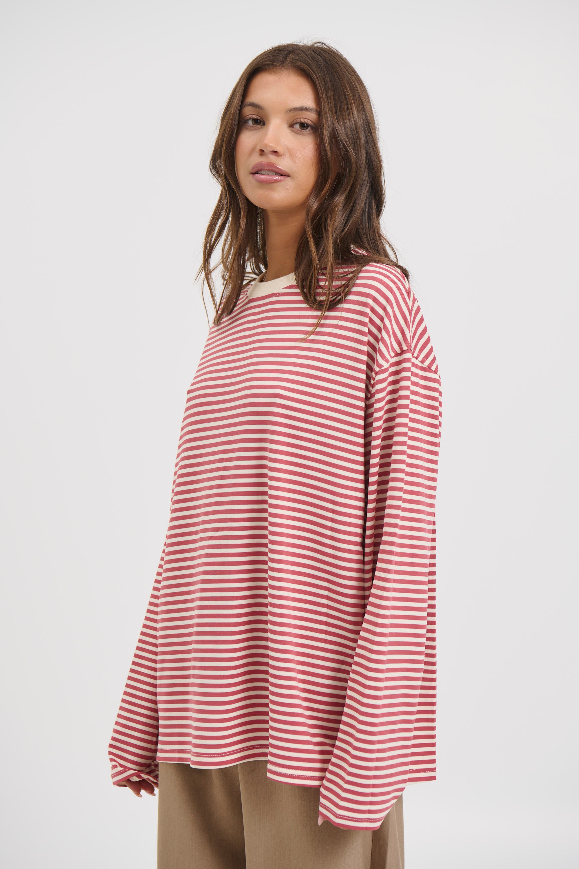 Asher Long Sleeve Berry