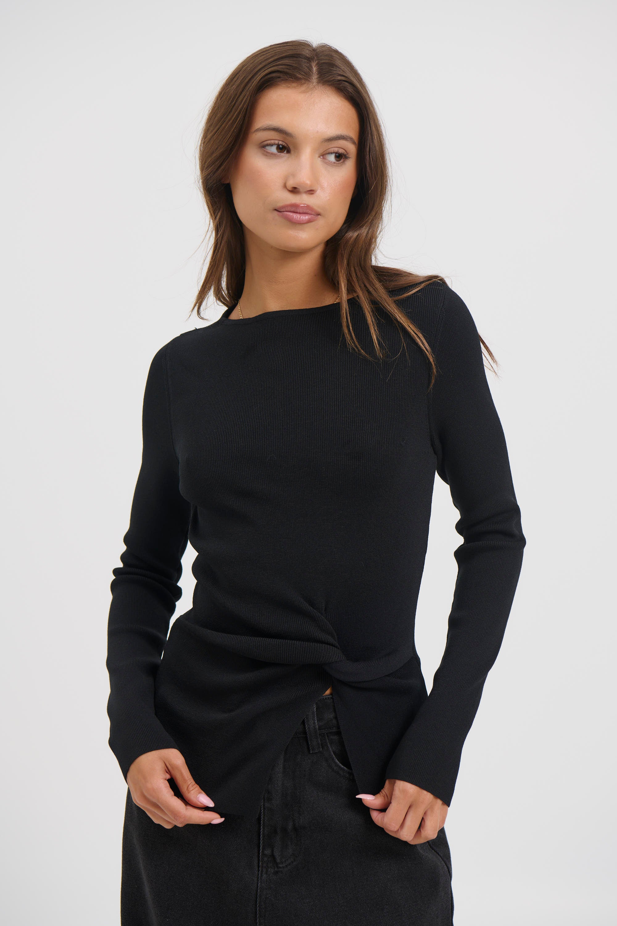 Yuki Long Sleeve Black