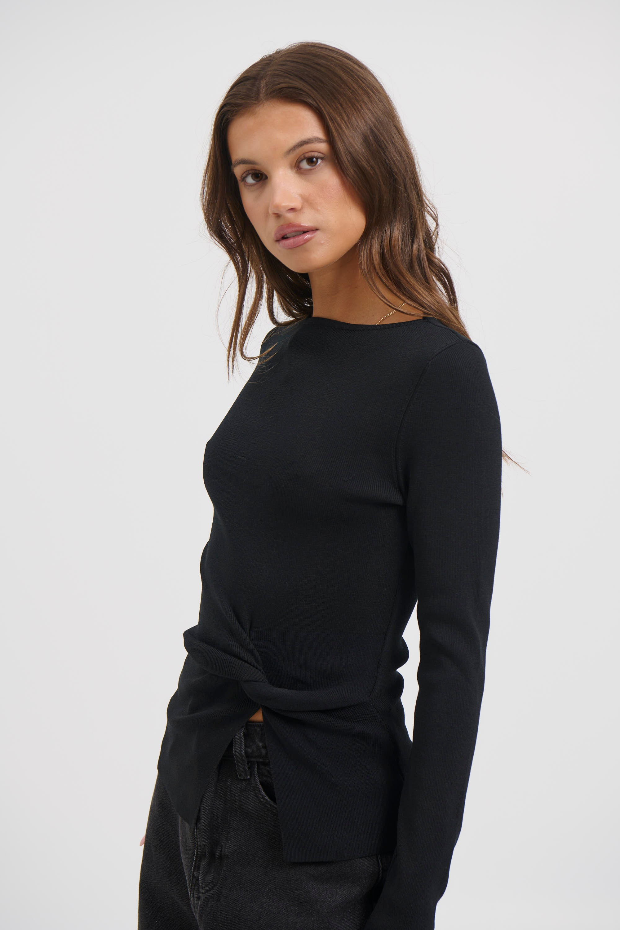 Yuki Long Sleeve Black