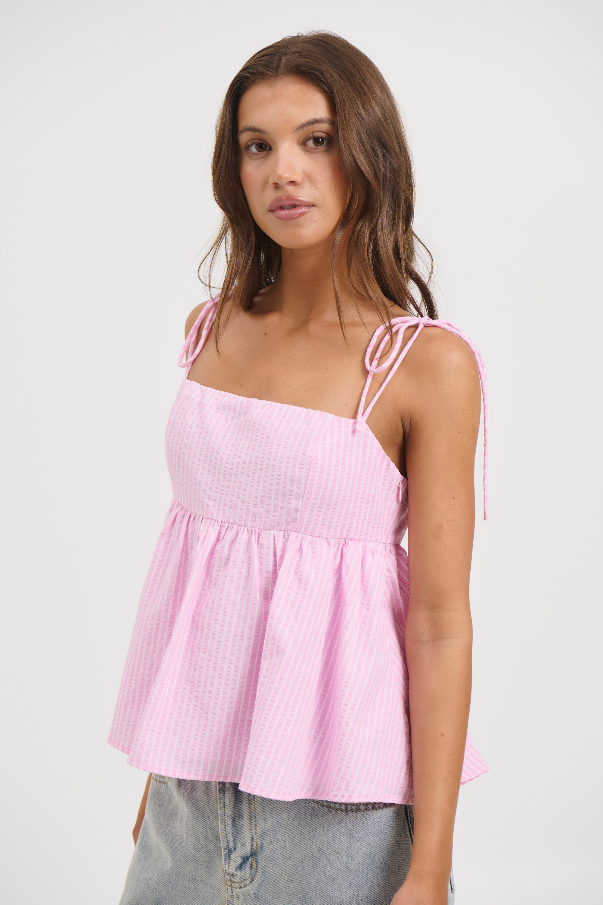 Chontelle Babydoll Top Candy