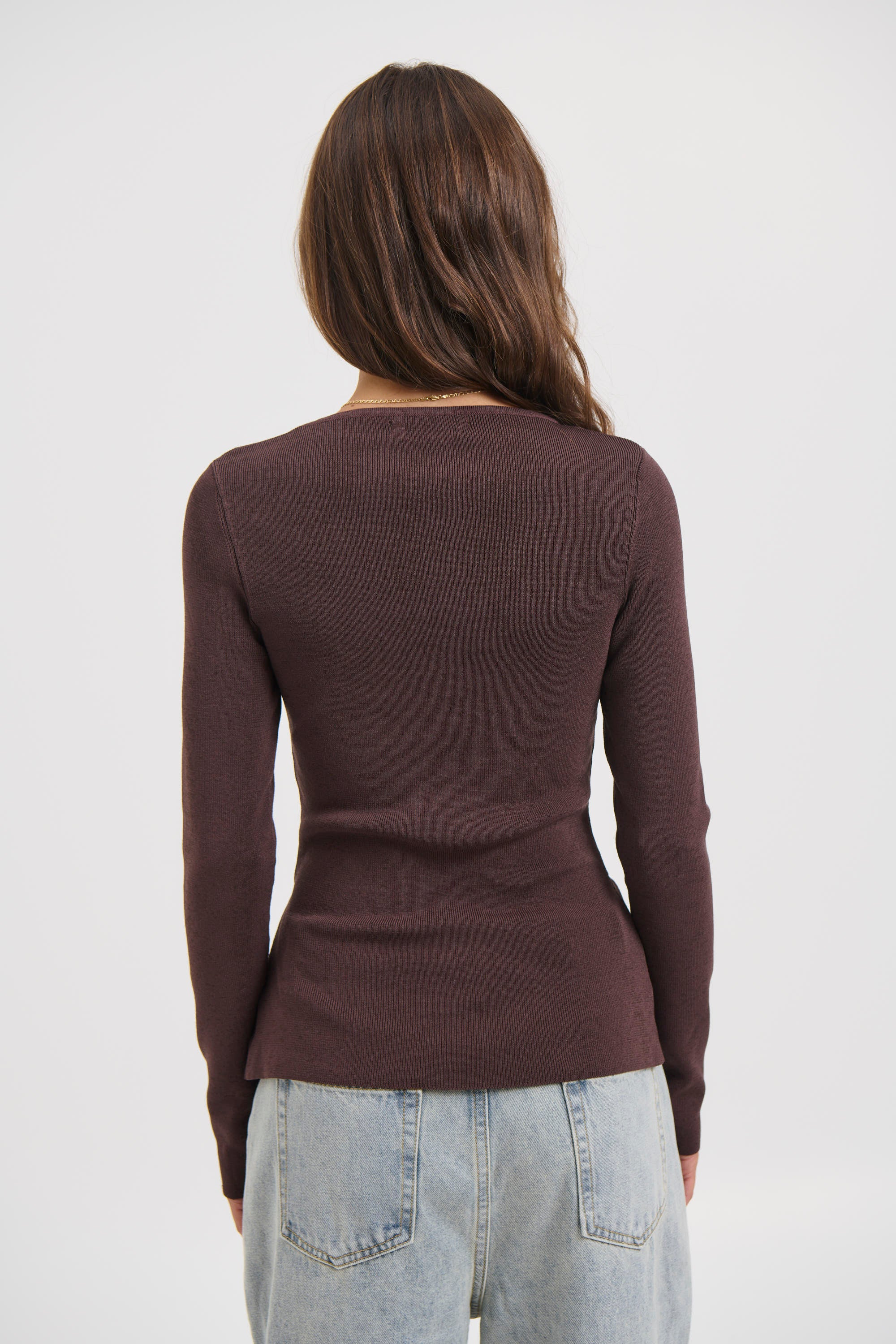 Yuki Long Sleeve Chocolate