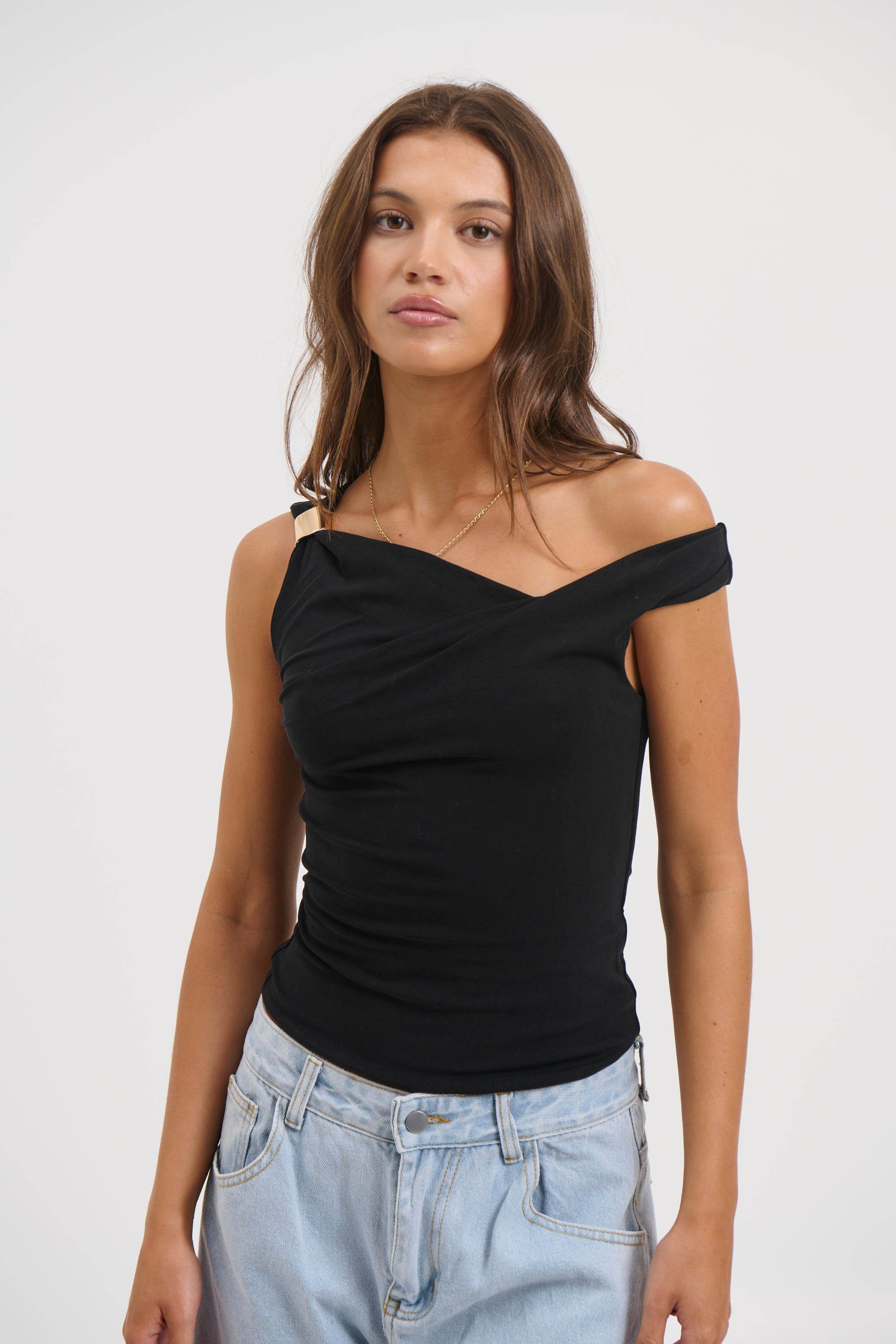 Aisha Top Black