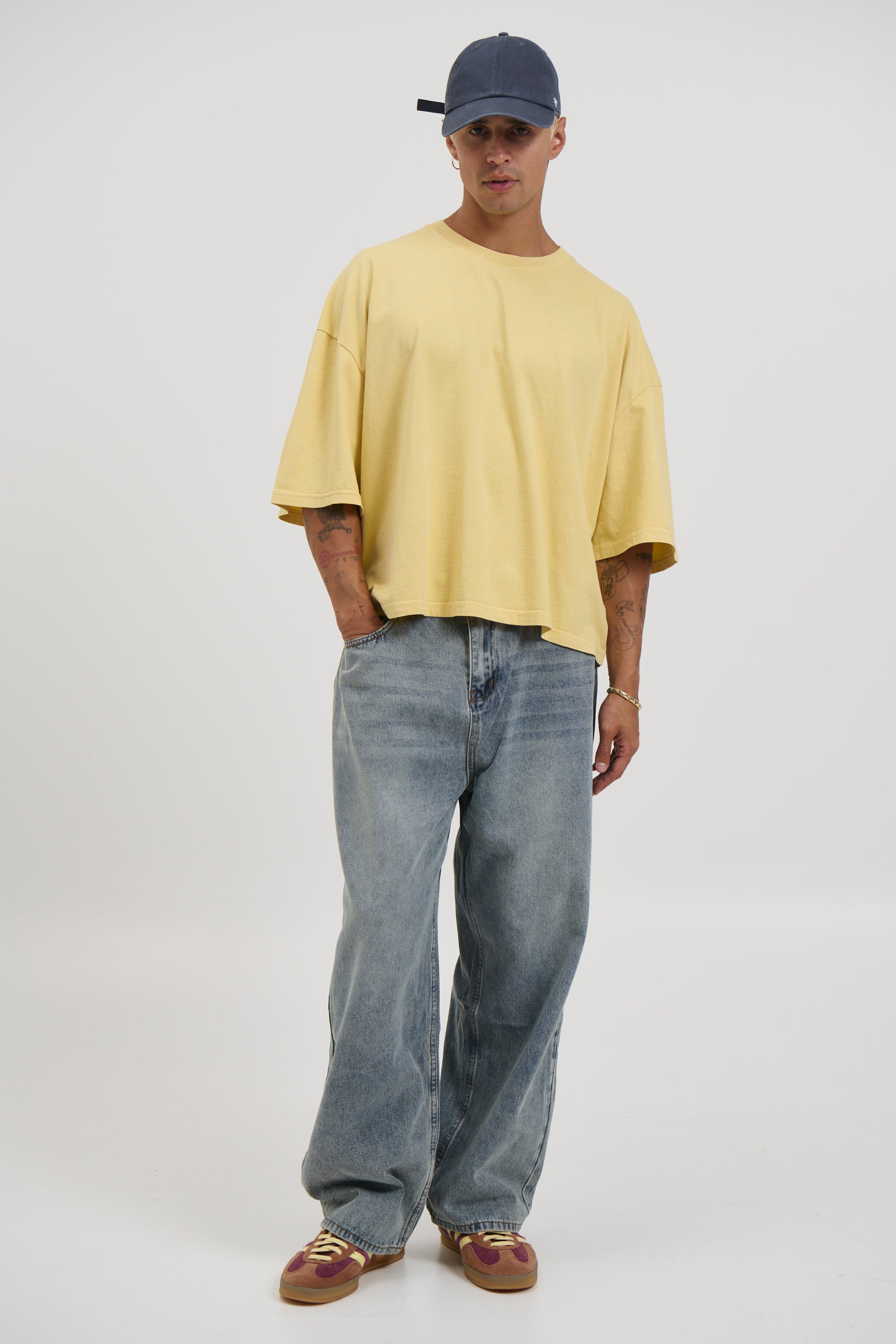 Newtown Baggy Denim Light Blue