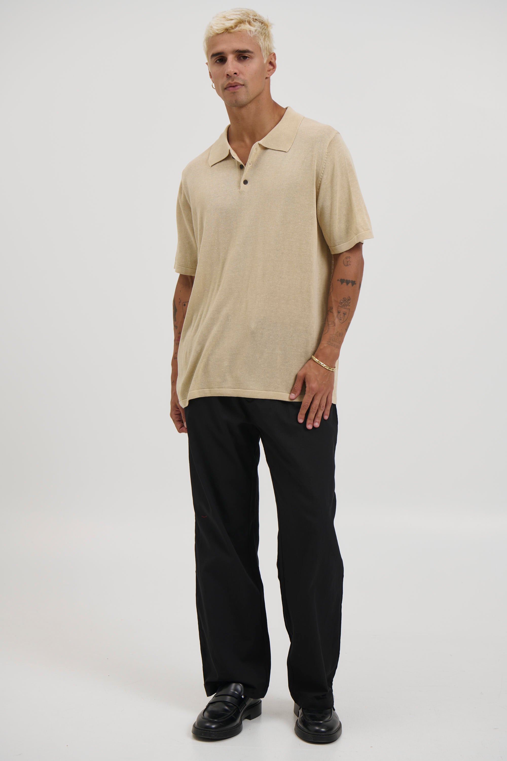 Dion Relaxed Pant Black