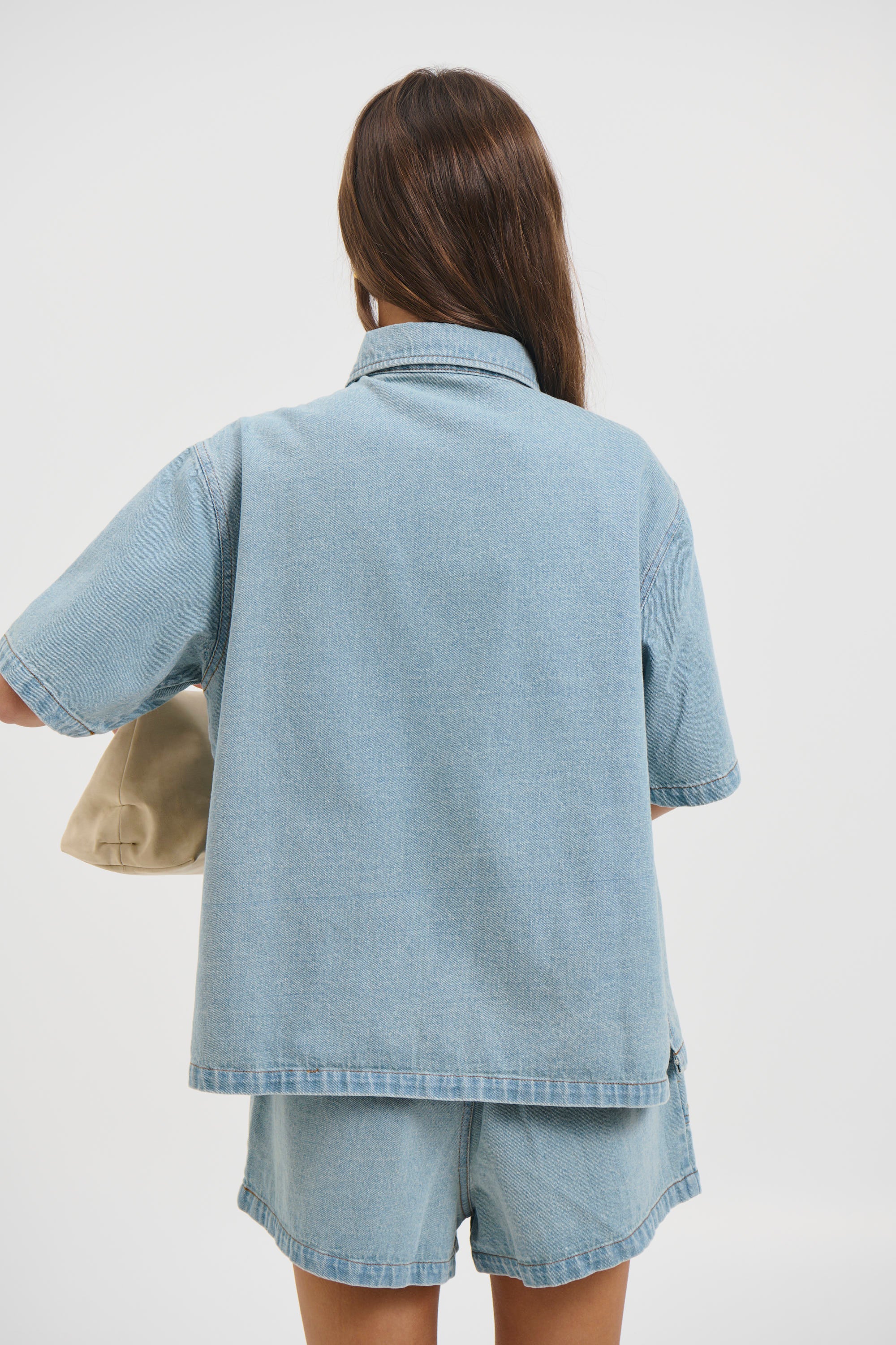 Delaney Denim Set Vintage Blue