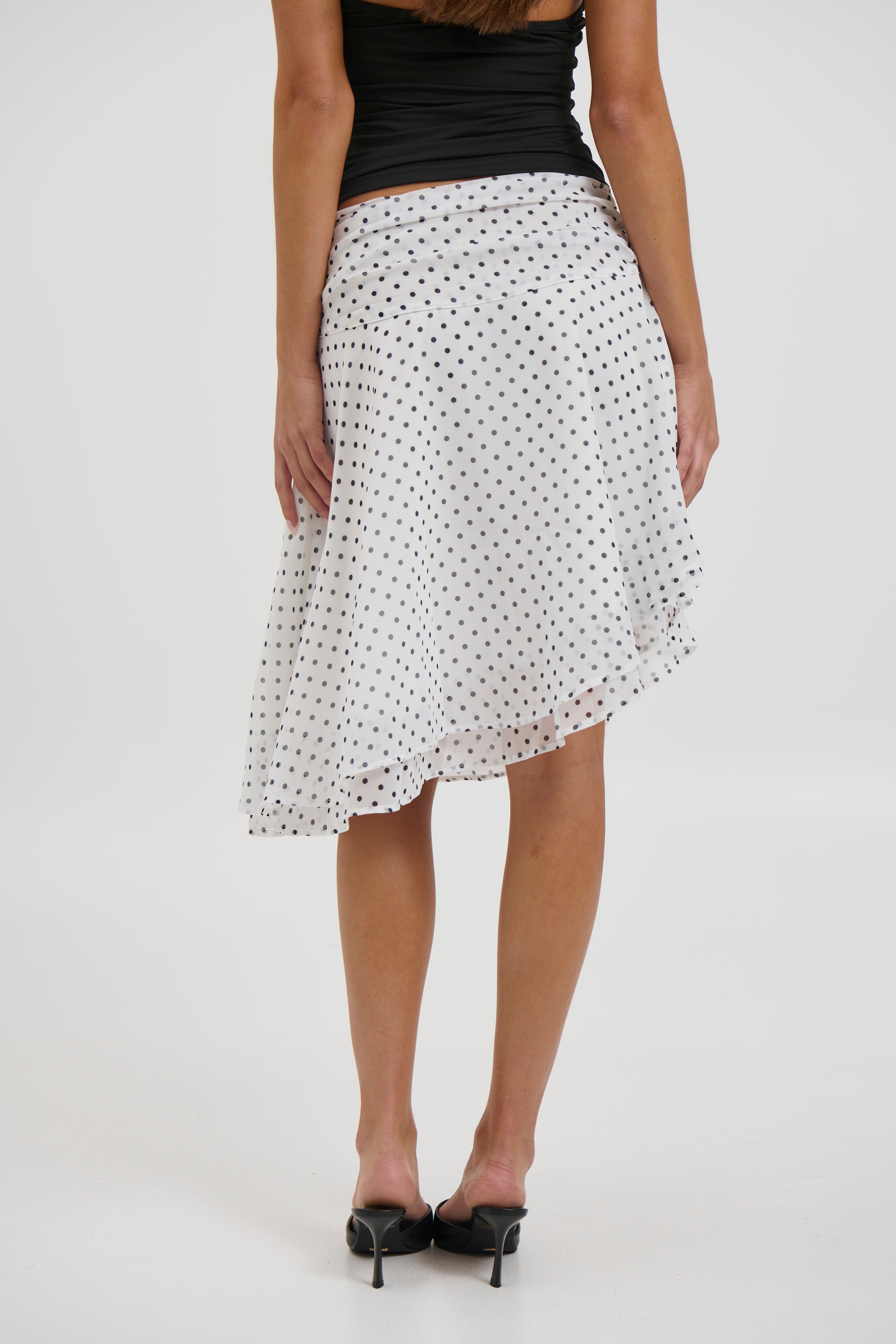 Paloma Midi Skirt White