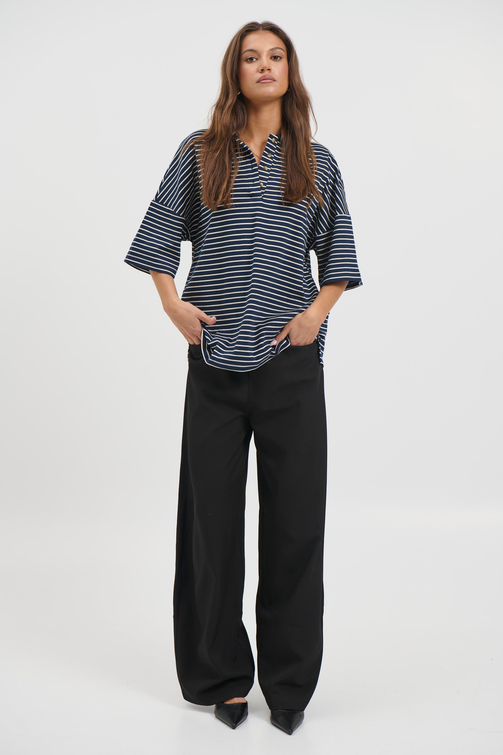 Marcella Polo Navy main image 1