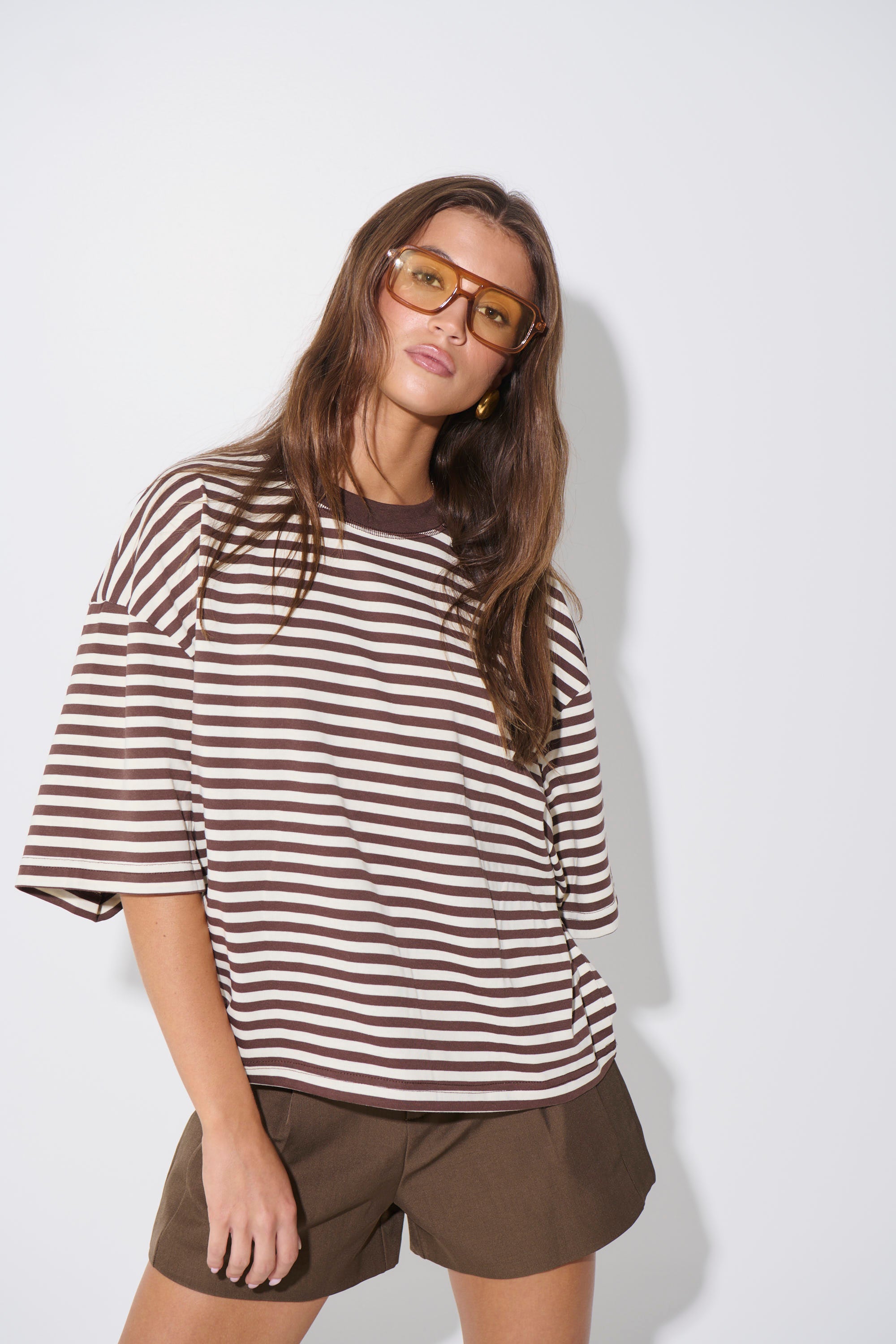 Bloom Short Sleeve Dark Chocolate