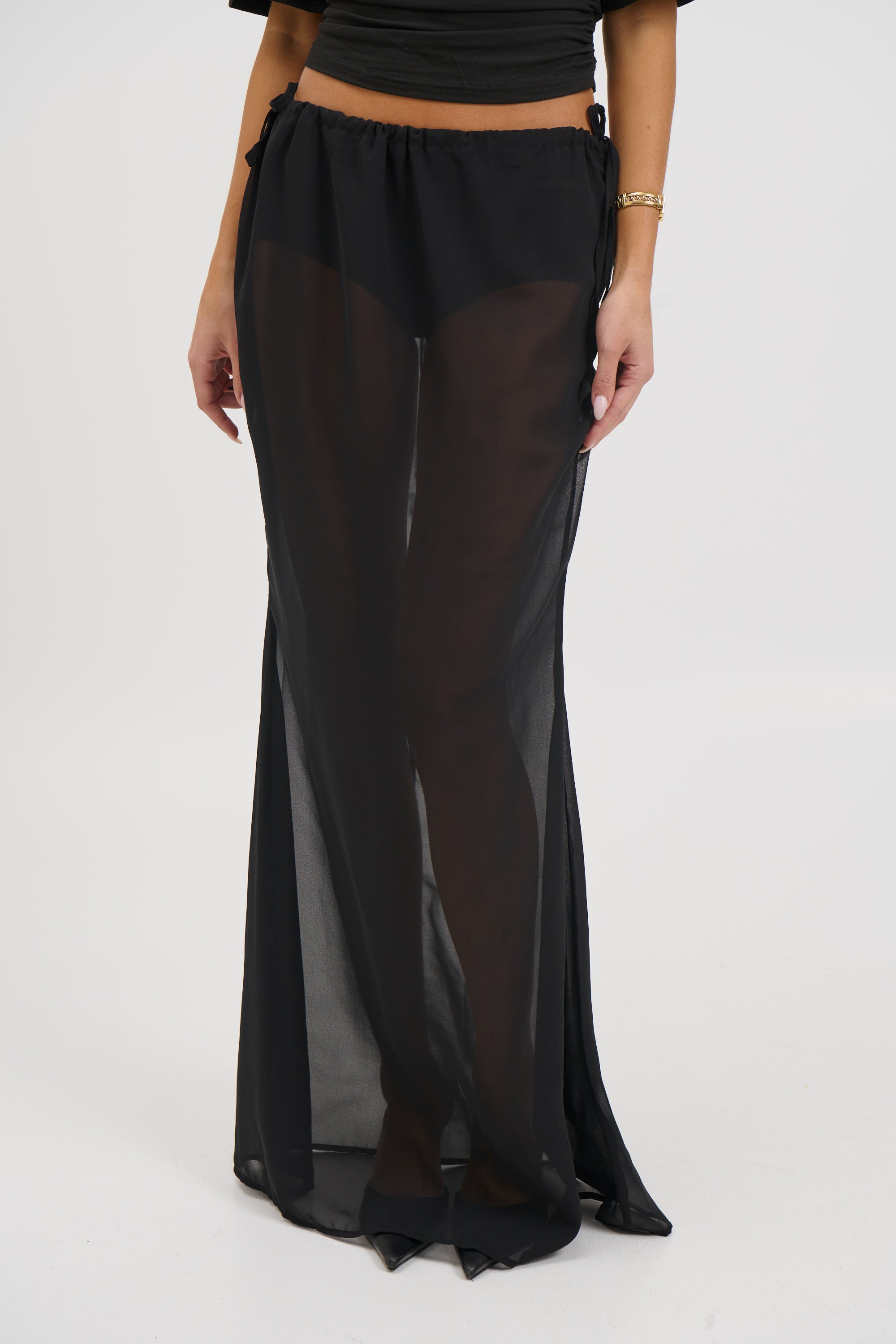 Arianne Maxi Skirt Ink