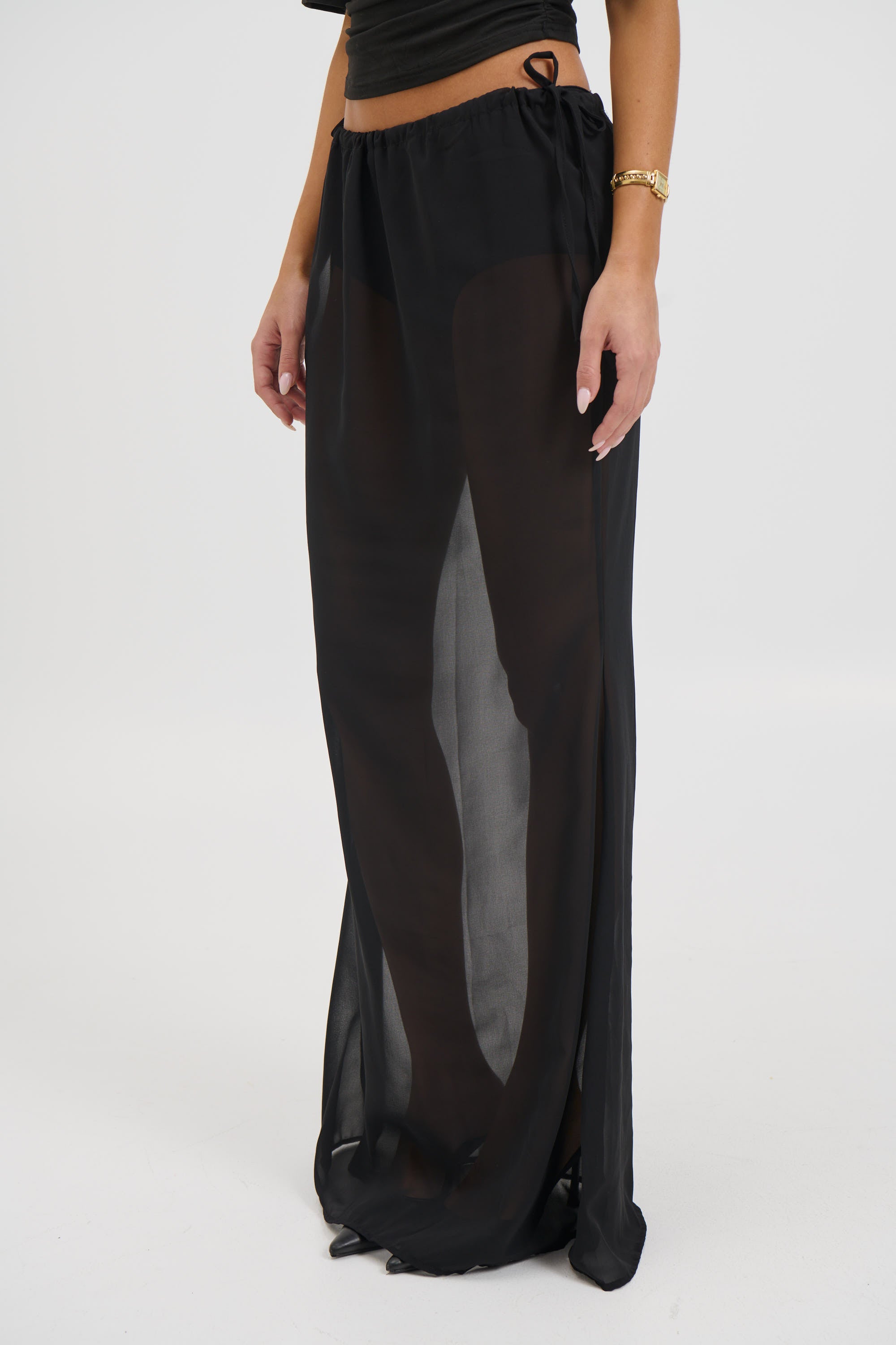 Arianne Maxi Skirt Ink