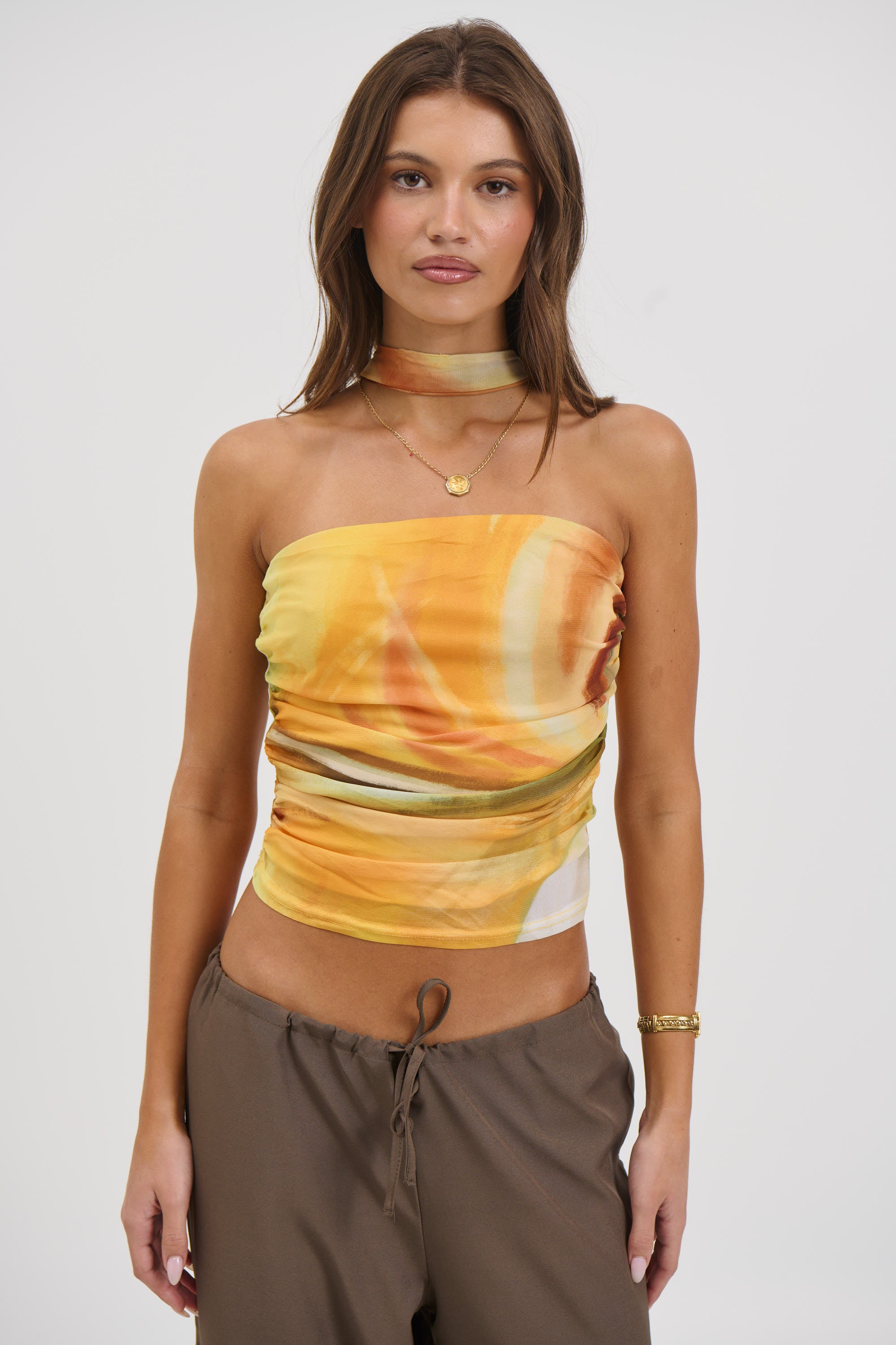 Franca Top Yellow