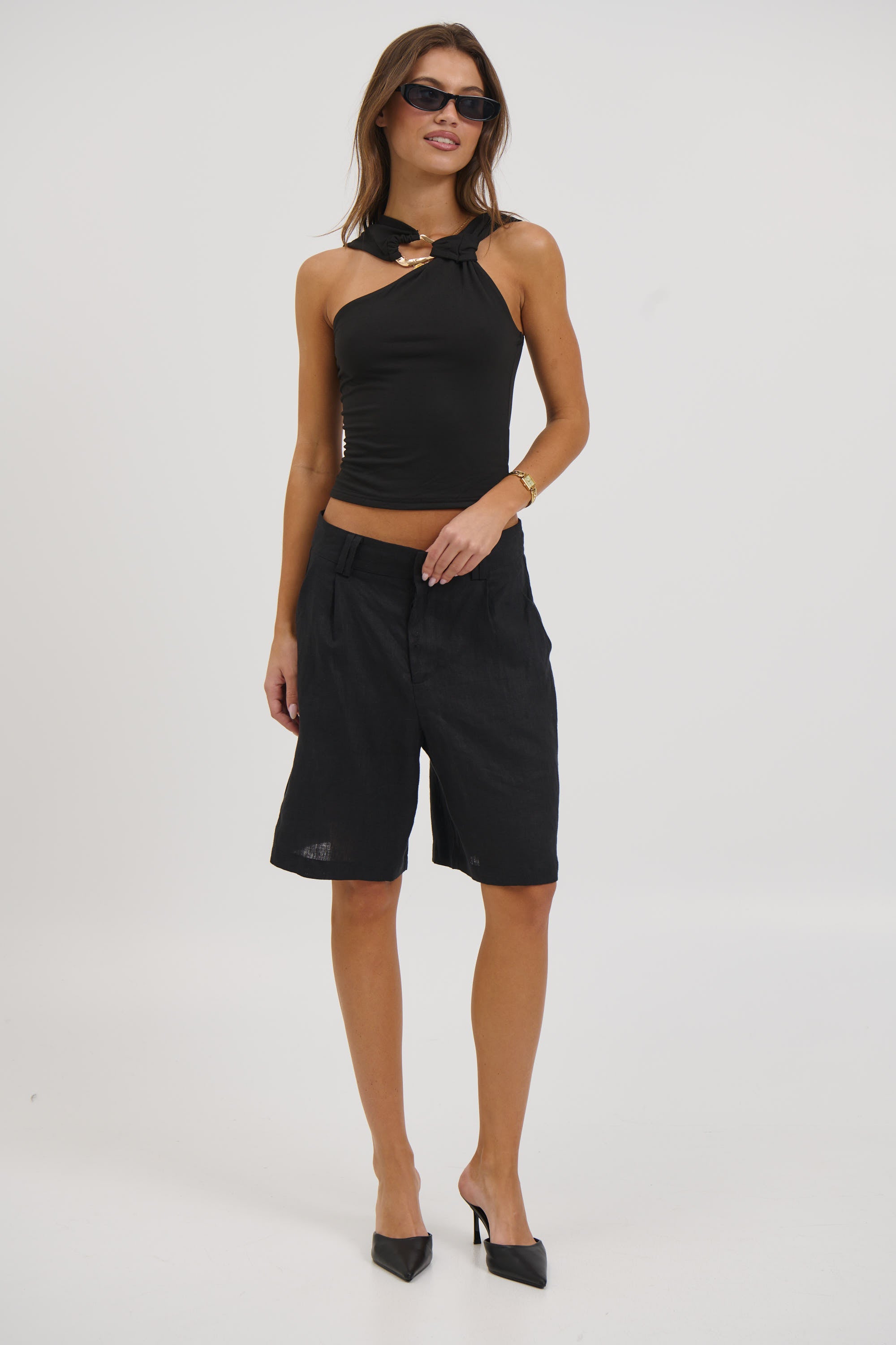 Leon Top Black