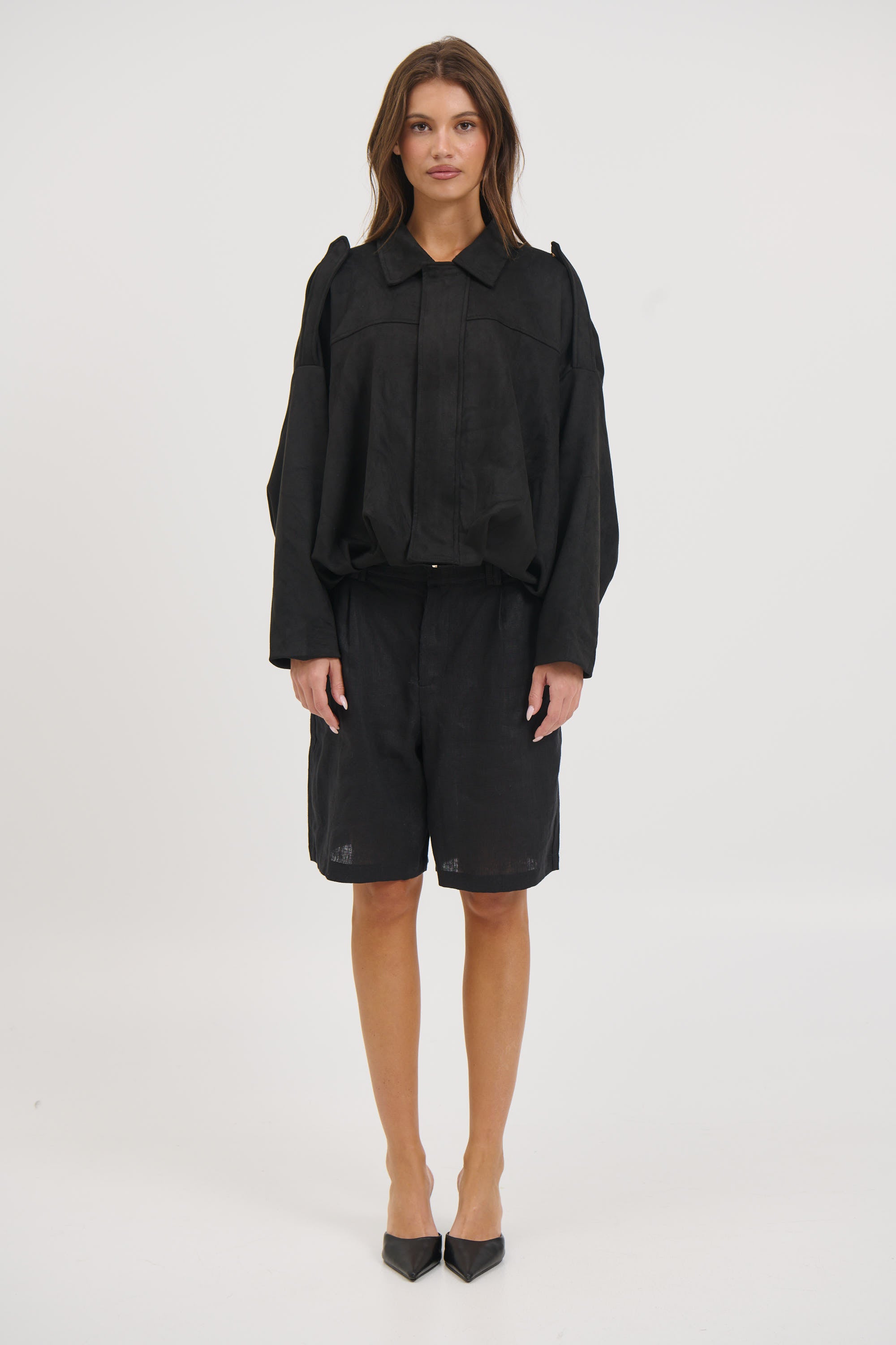 Harmony Suede Jacket Black