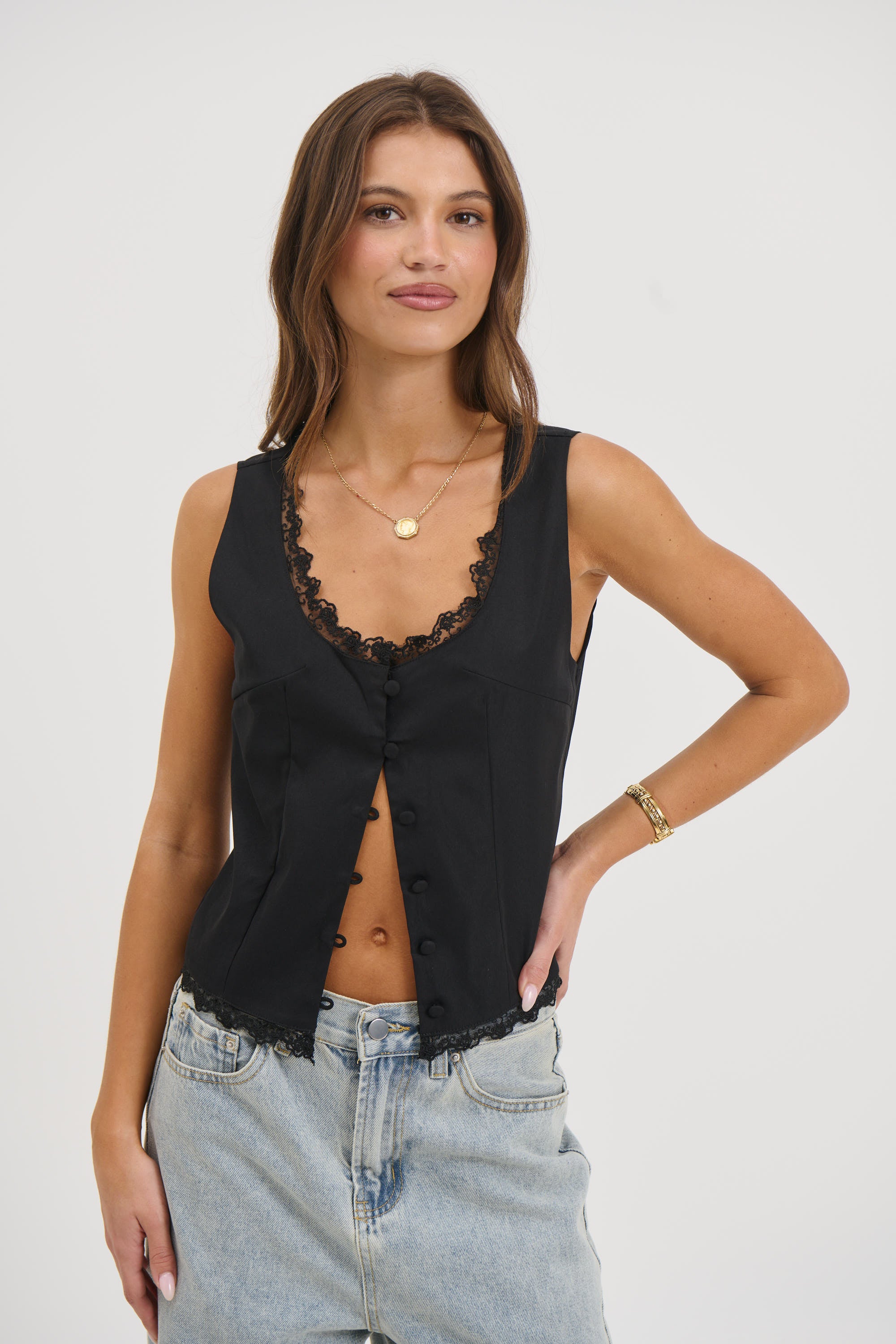 Cadia Top Black
