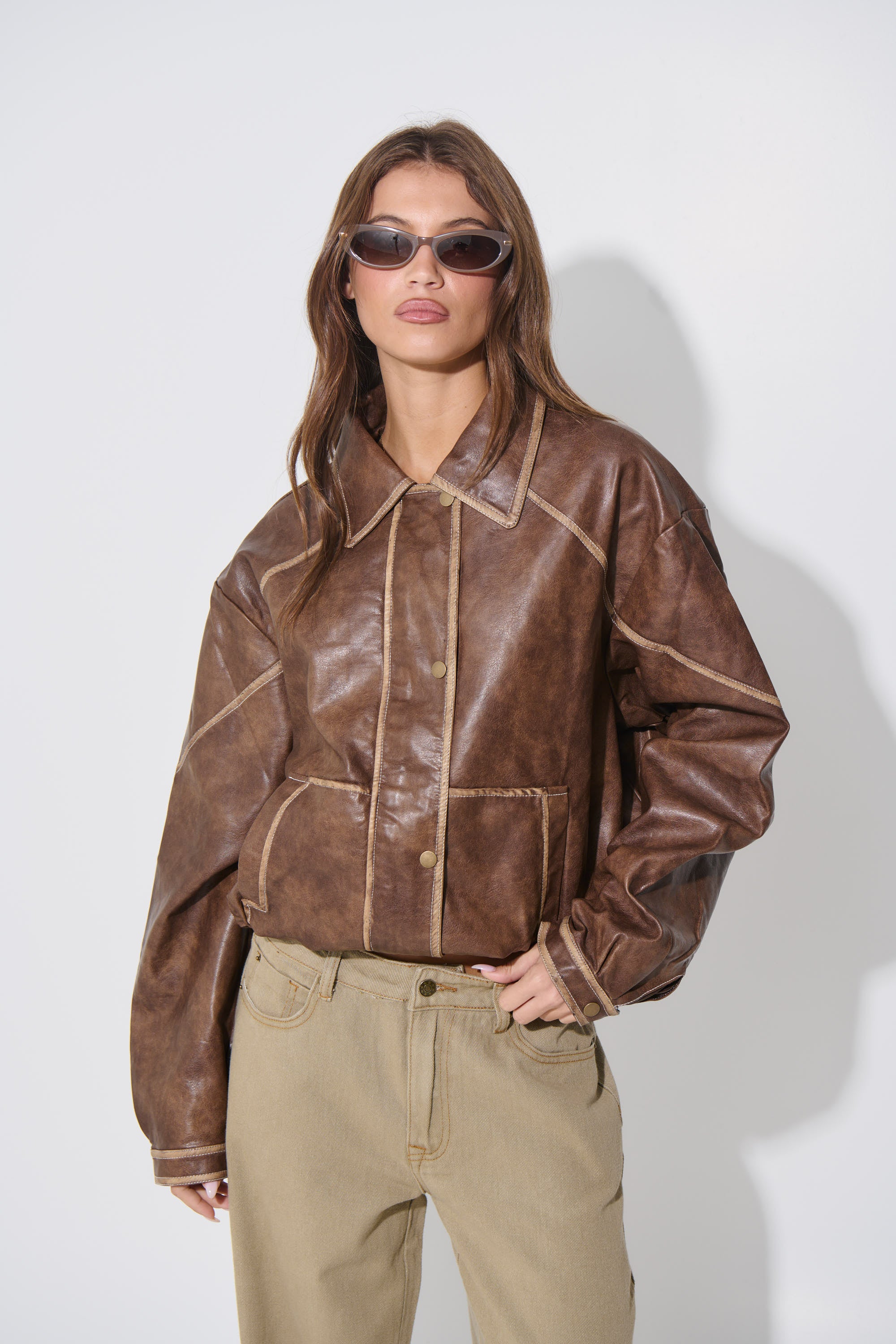 Jorja Bomber Jacket Mocha