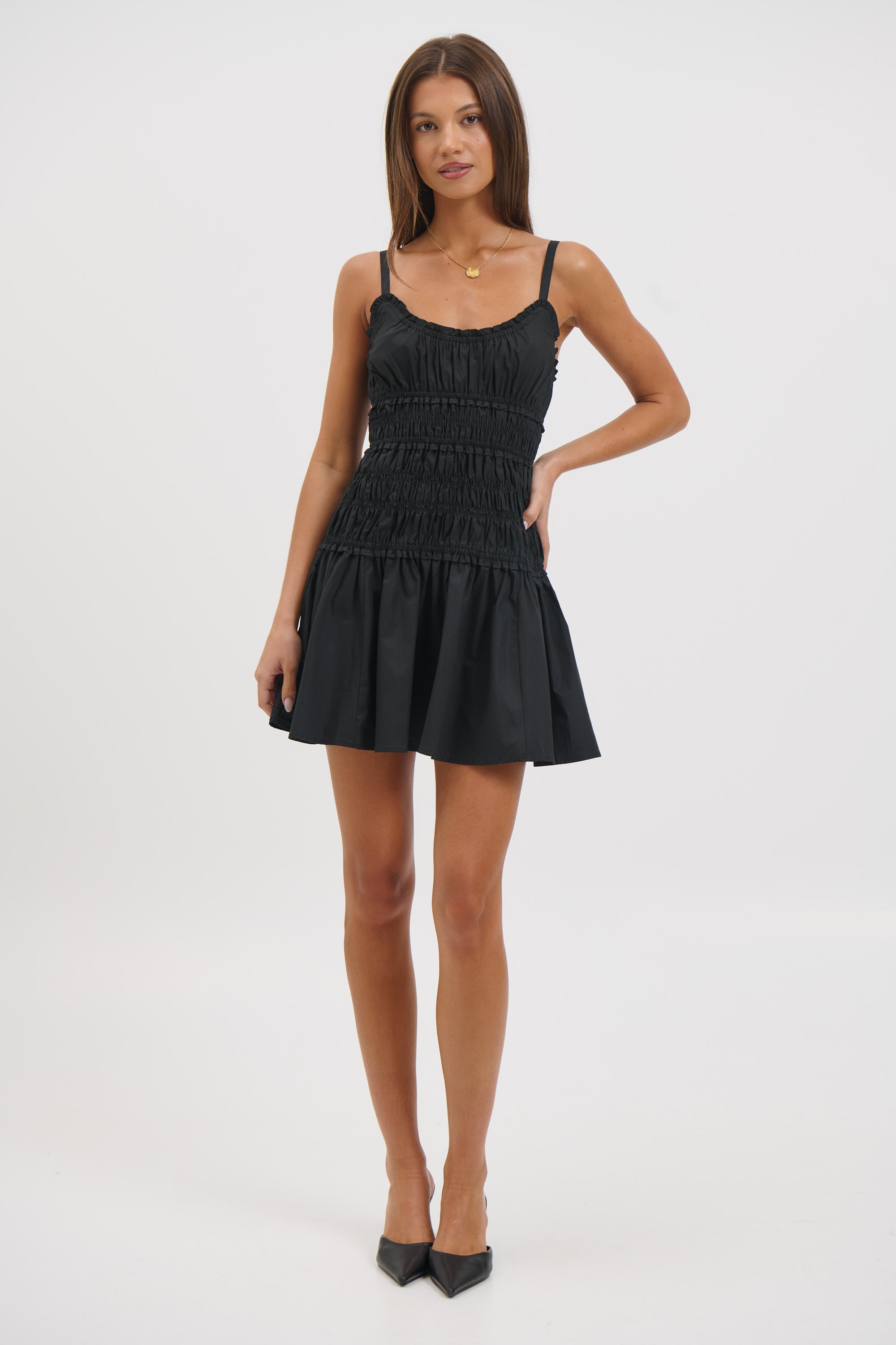 Chanelle Mini Dress Black